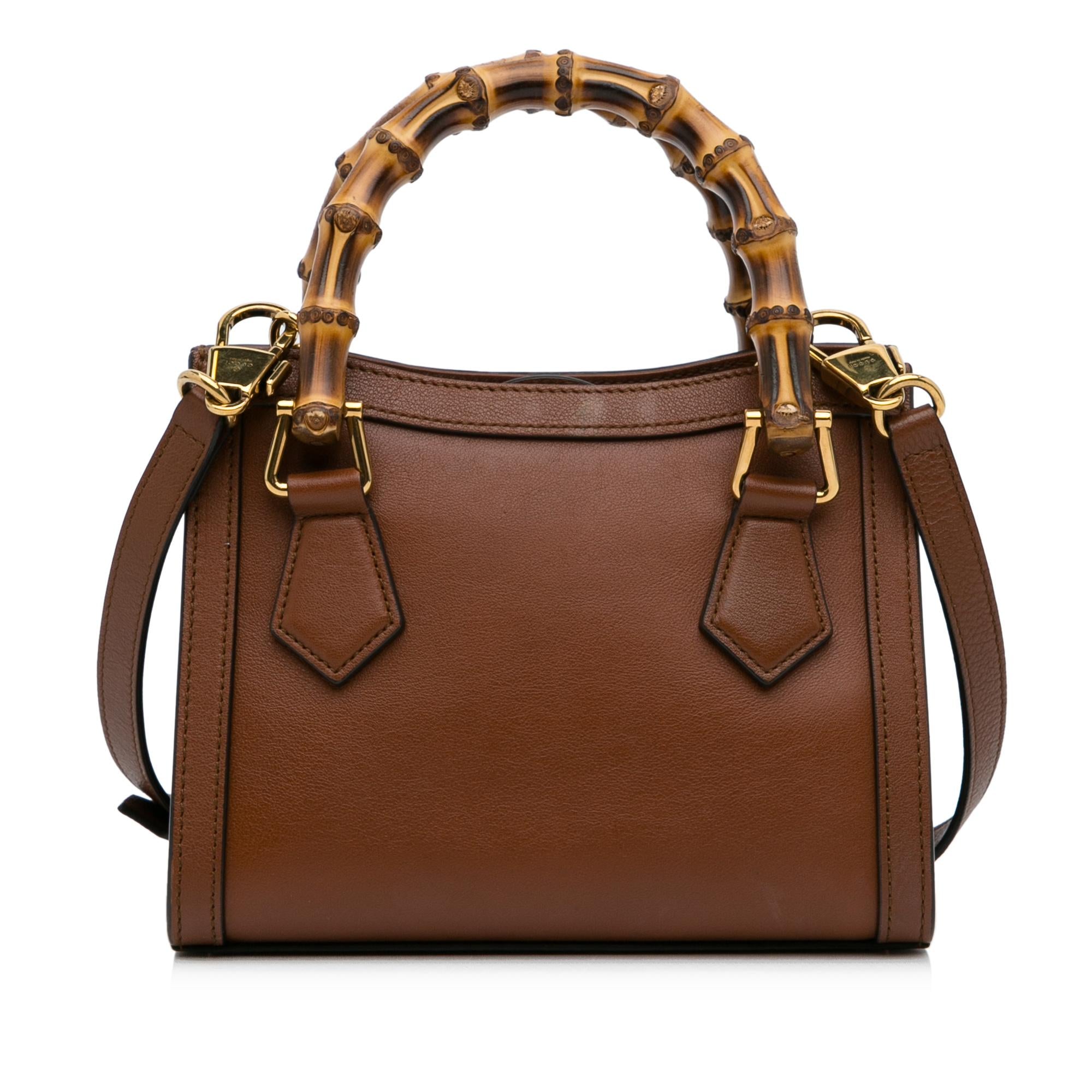 Gucci Small Bamboo Diana Satchel (SHG-JijldX)