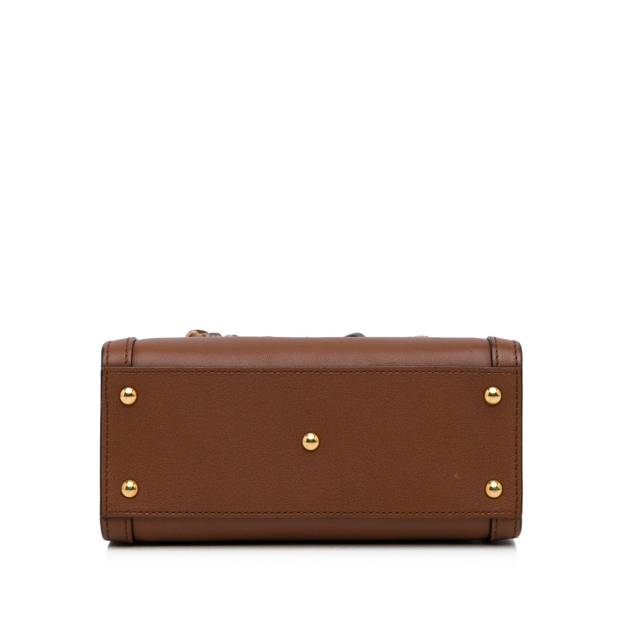 Gucci Small Bamboo Diana Satchel (SHG-JijldX)
