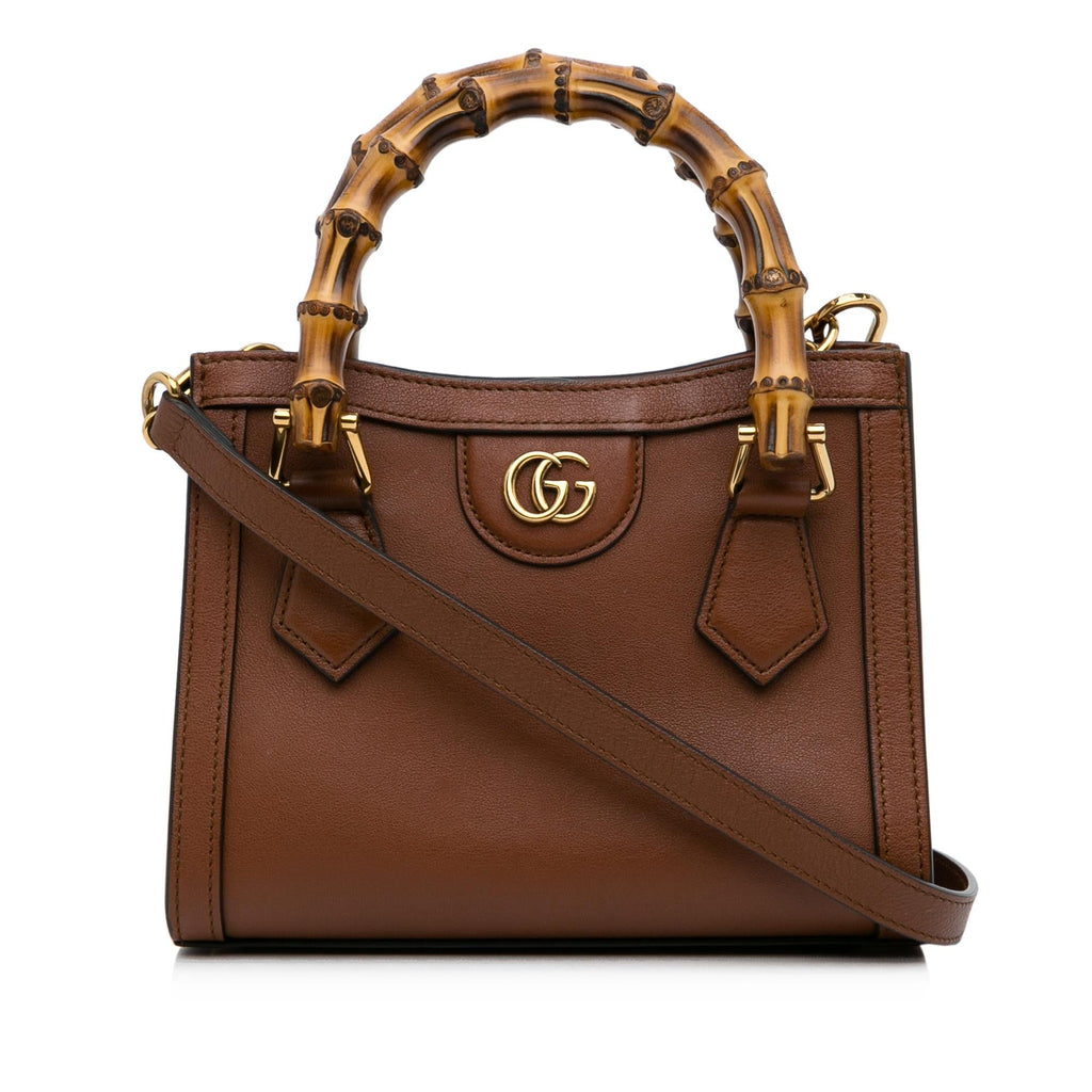 Gucci Small Bamboo Diana Satchel (SHG-JijldX)