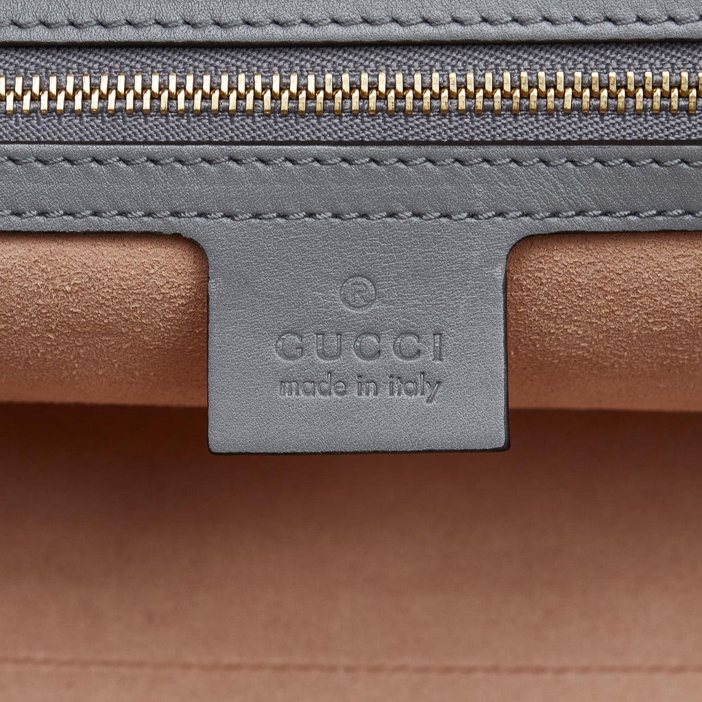 Gucci Small Bamboo Nymphaea Satchel (SHG-v3IHLK)