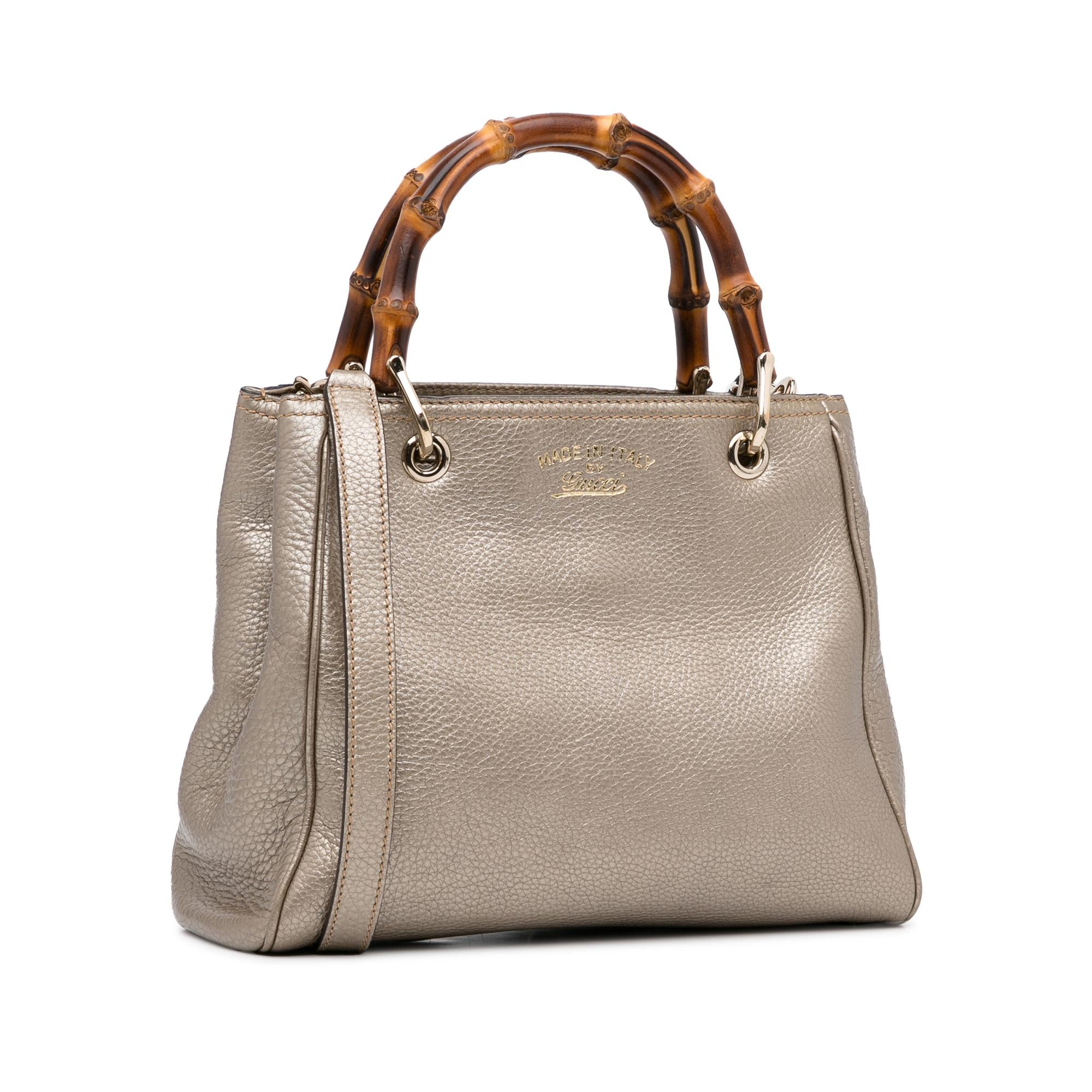 Gucci Small Bamboo Shopper (SHG-M4rPio)