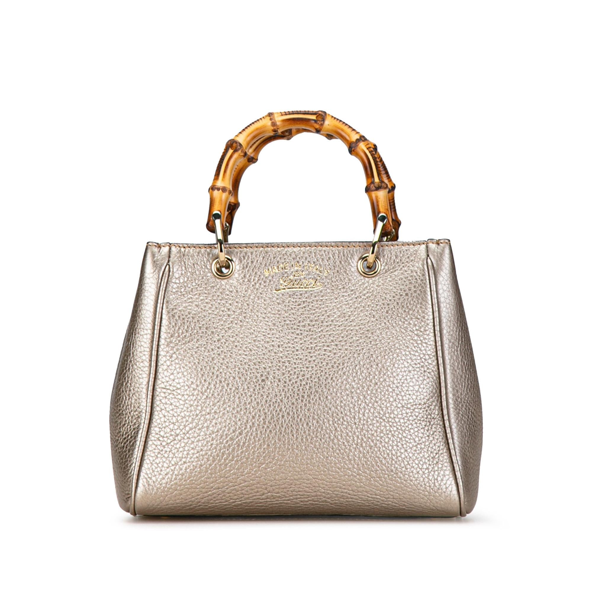 Gucci Small Bamboo Shopper (SHG-mkzbAU)