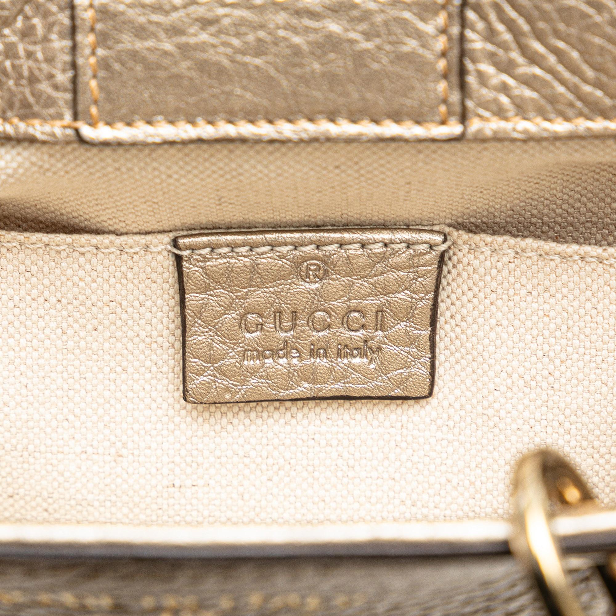 Gucci Small Bamboo Shopper (SHG-mkzbAU)