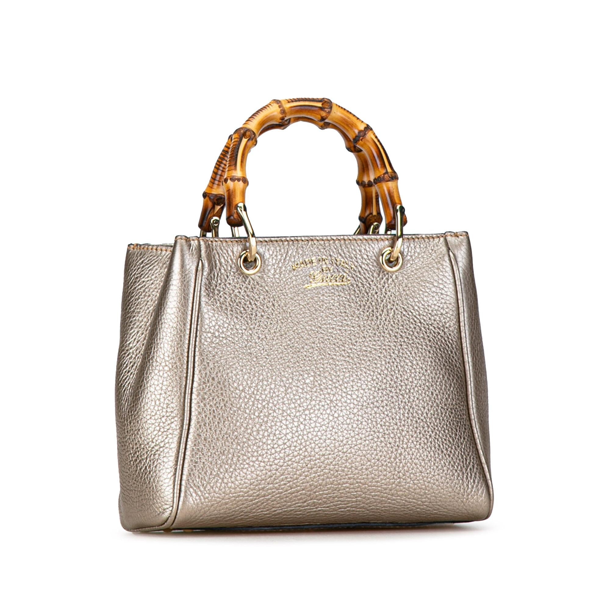 Gucci Small Bamboo Shopper (SHG-mkzbAU)