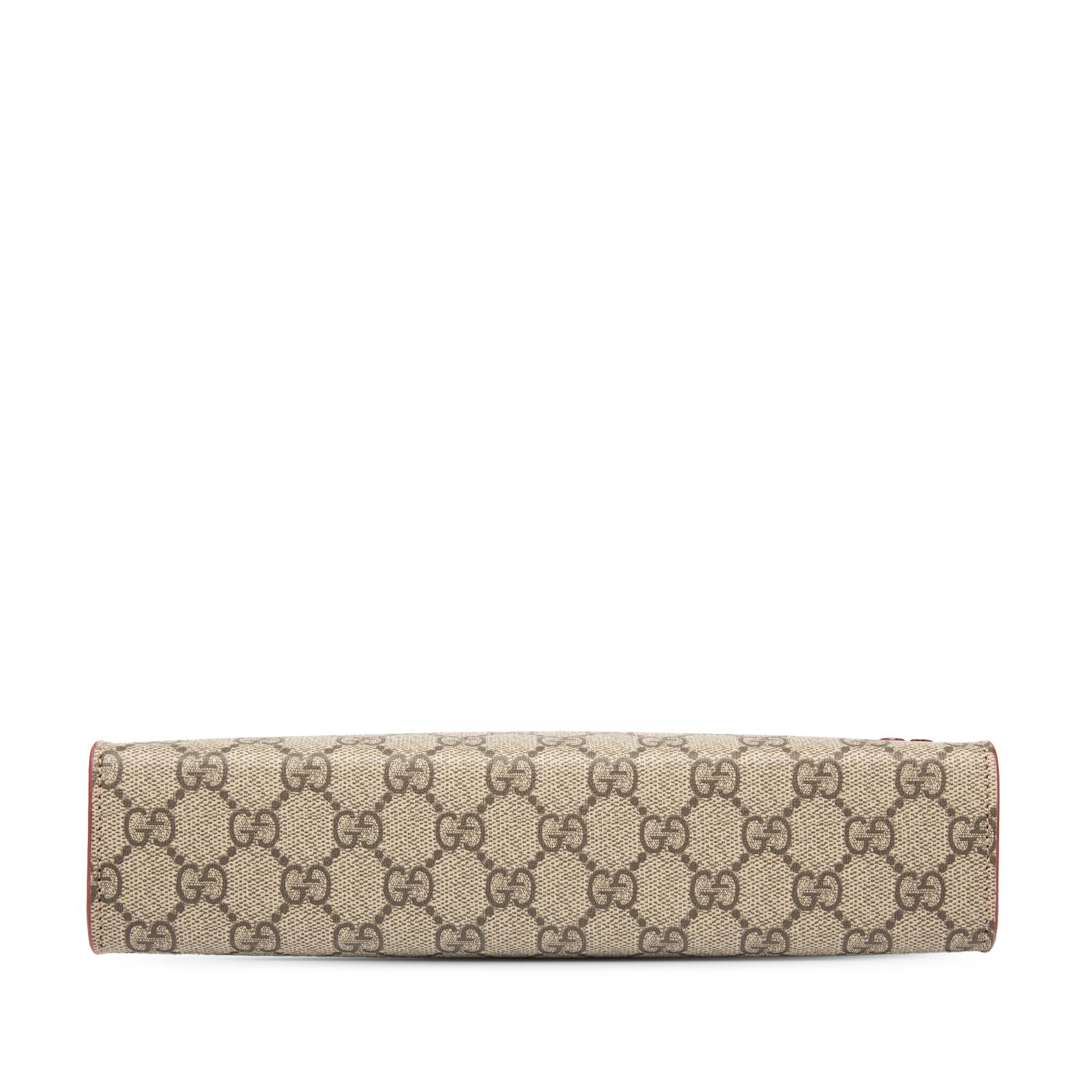 Gucci Small Bicolor GG Supreme Pouch