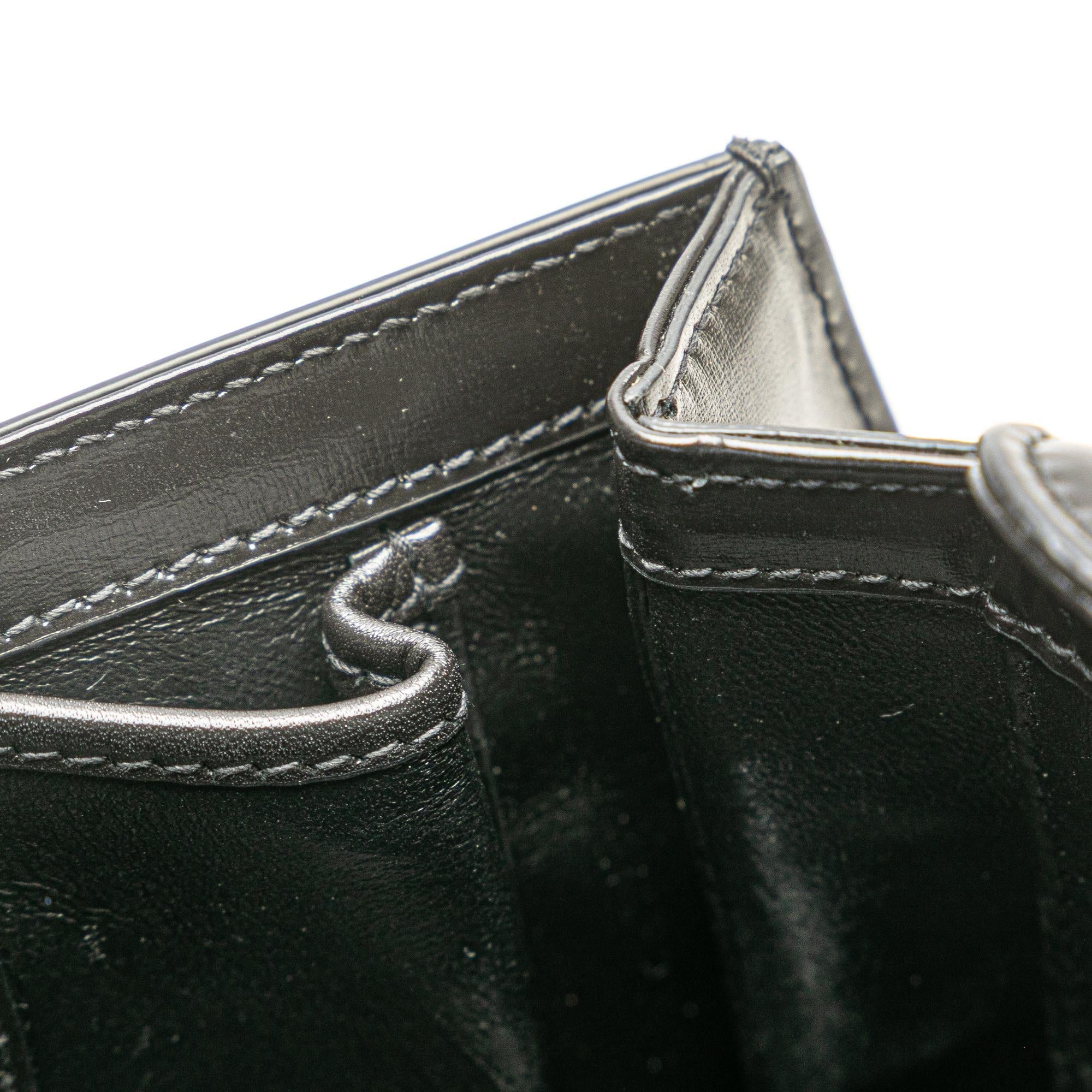 Gucci Small Calfskin 1947 Bamboo Top Handle Bag