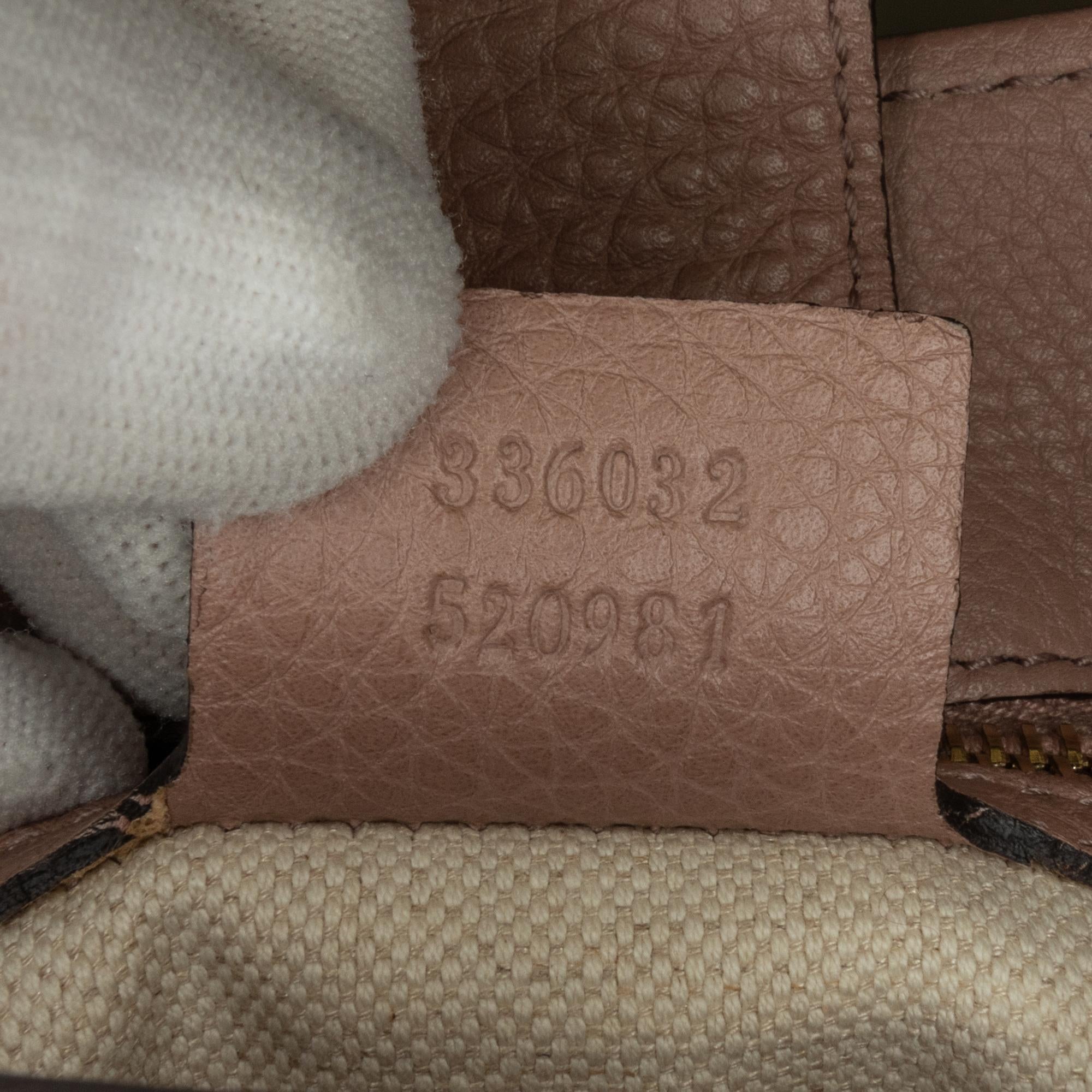 Gucci Small Calfskin Bamboo Shopper Satchel (SHG-4FXiMK)