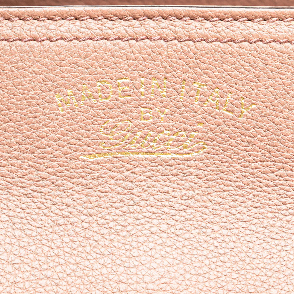 Gucci Small Calfskin Bamboo Shopper Satchel