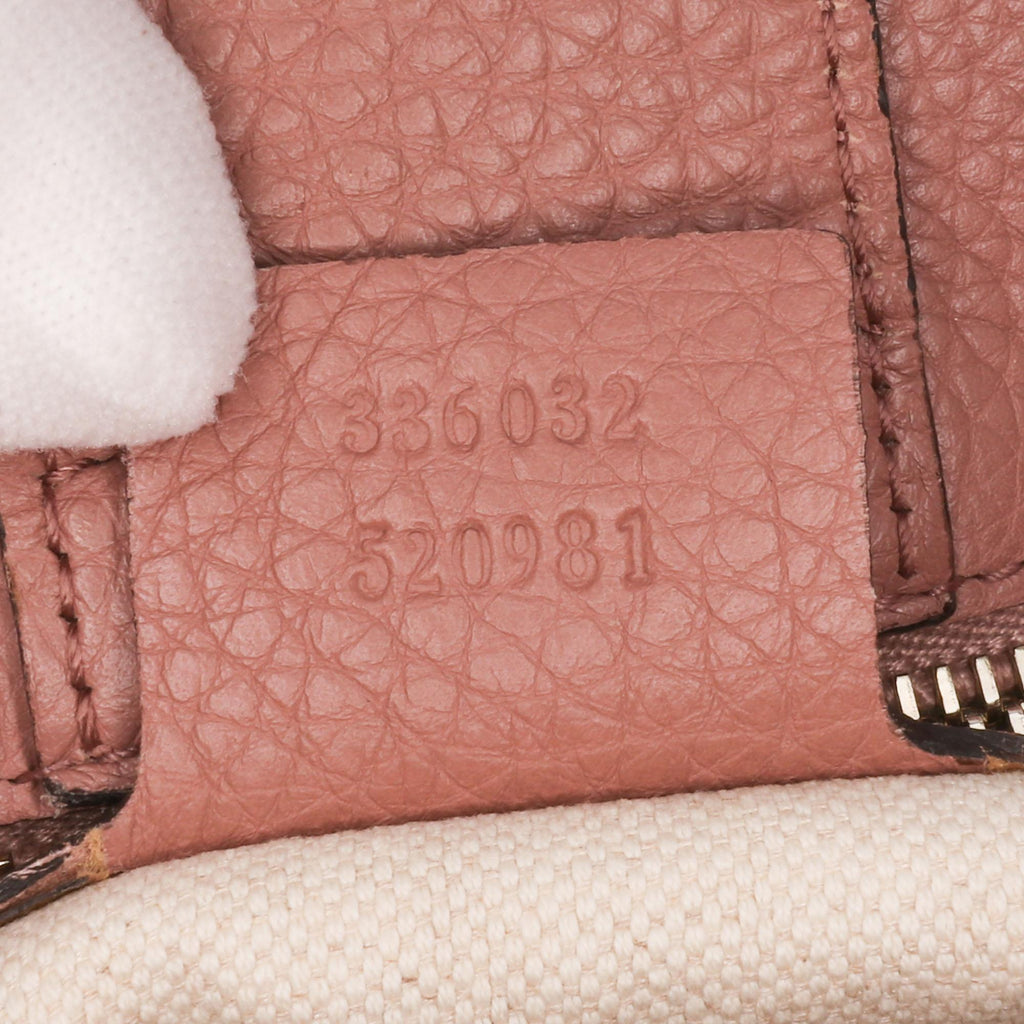 Gucci Small Calfskin Bamboo Shopper Satchel