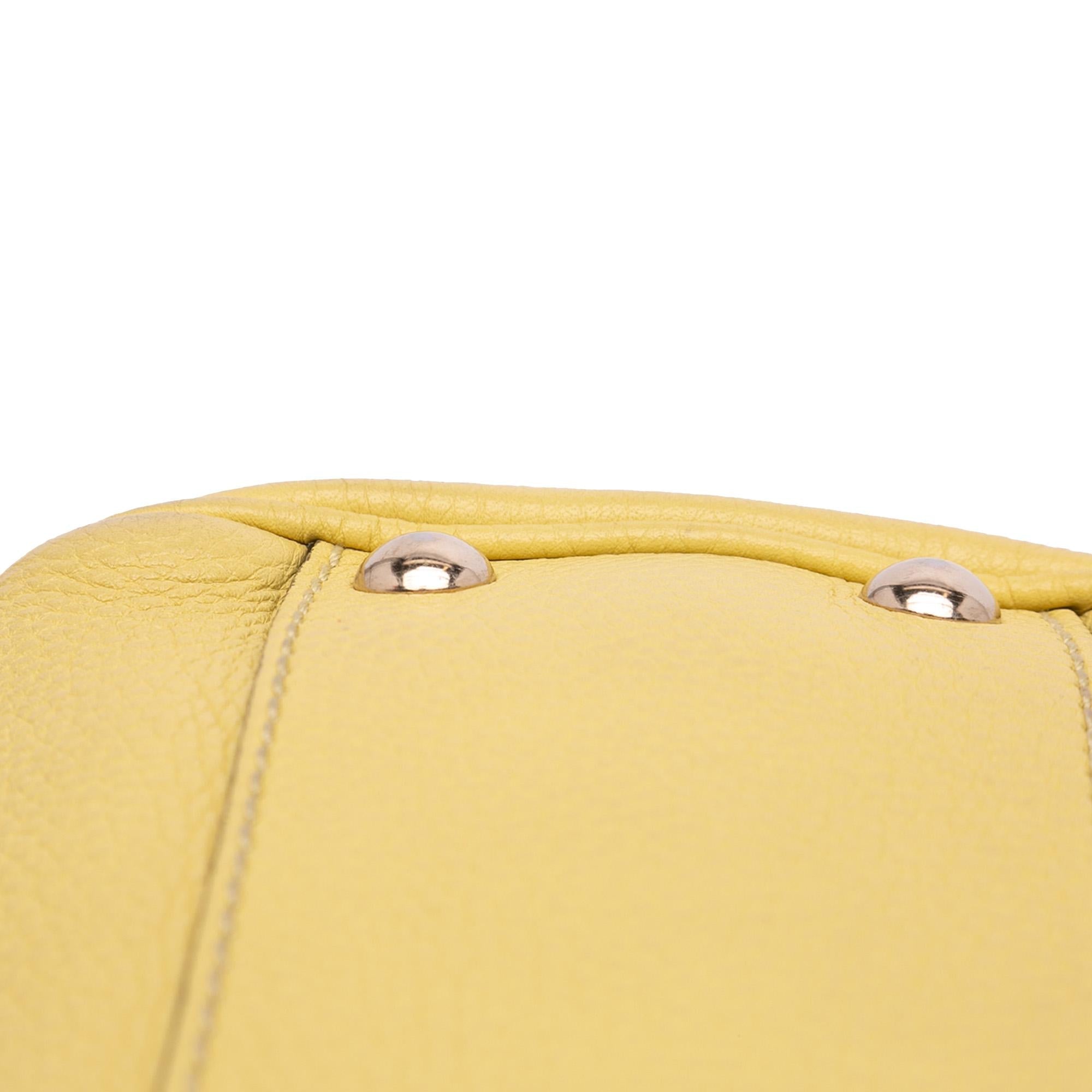 Gucci Small Calfskin Bamboo Shopper Satchel