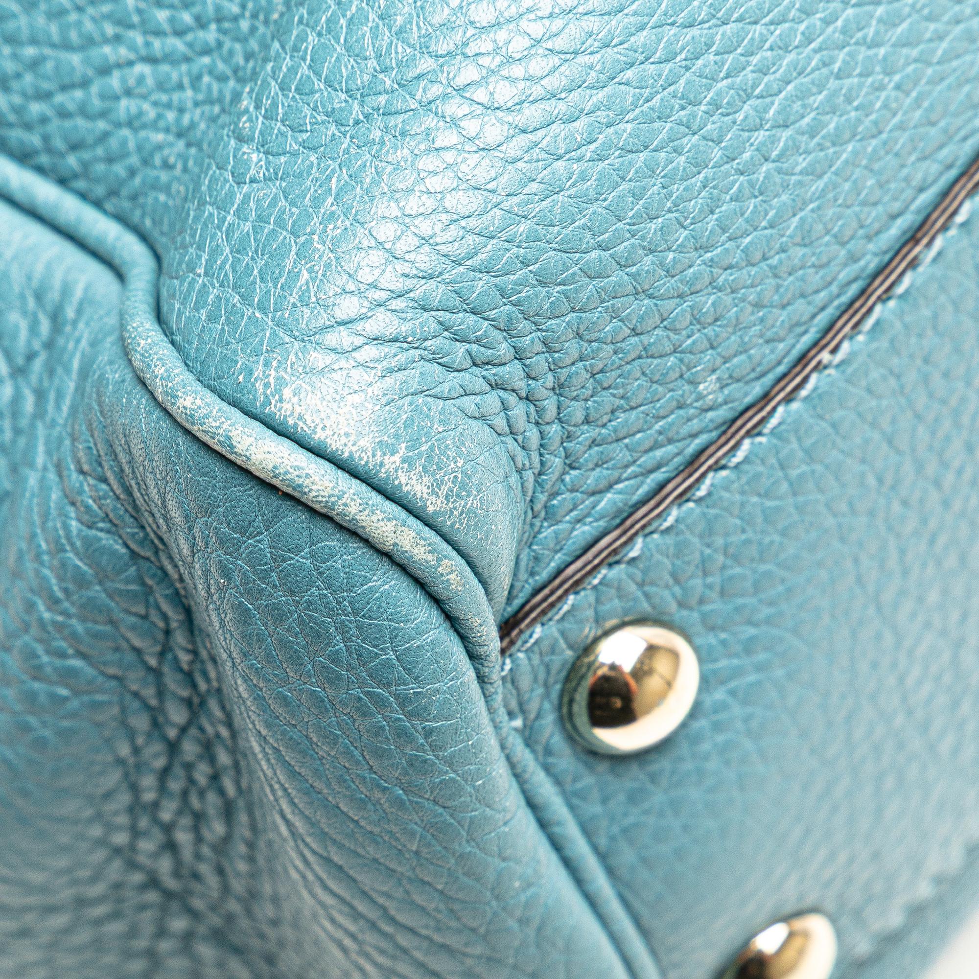 Gucci Small Calfskin Bamboo Shopper Satchel
