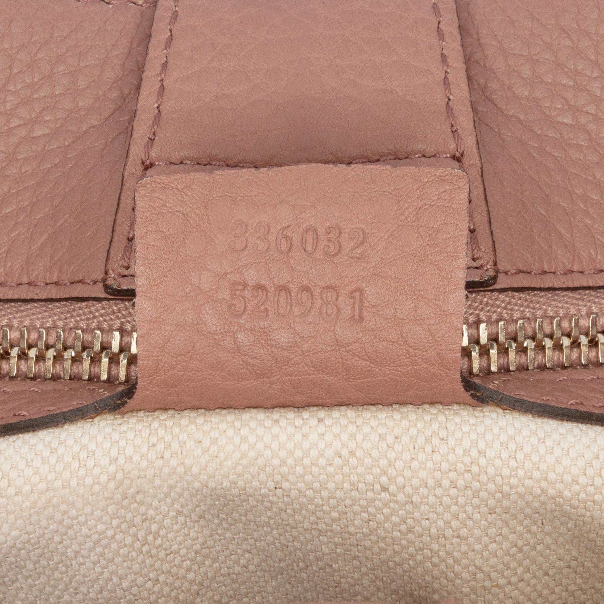 Gucci Small Calfskin Bamboo Shopper Satchel