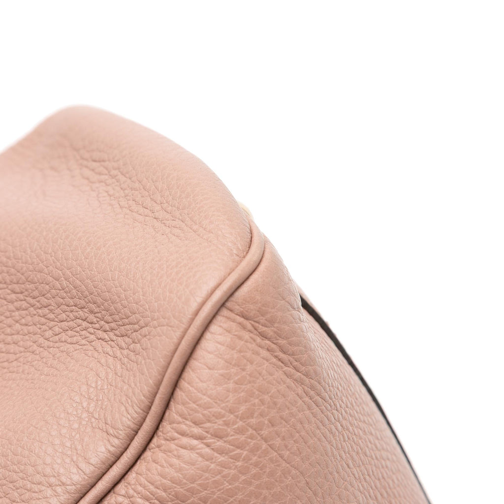 Gucci Small Calfskin Bamboo Shopper Satchel
