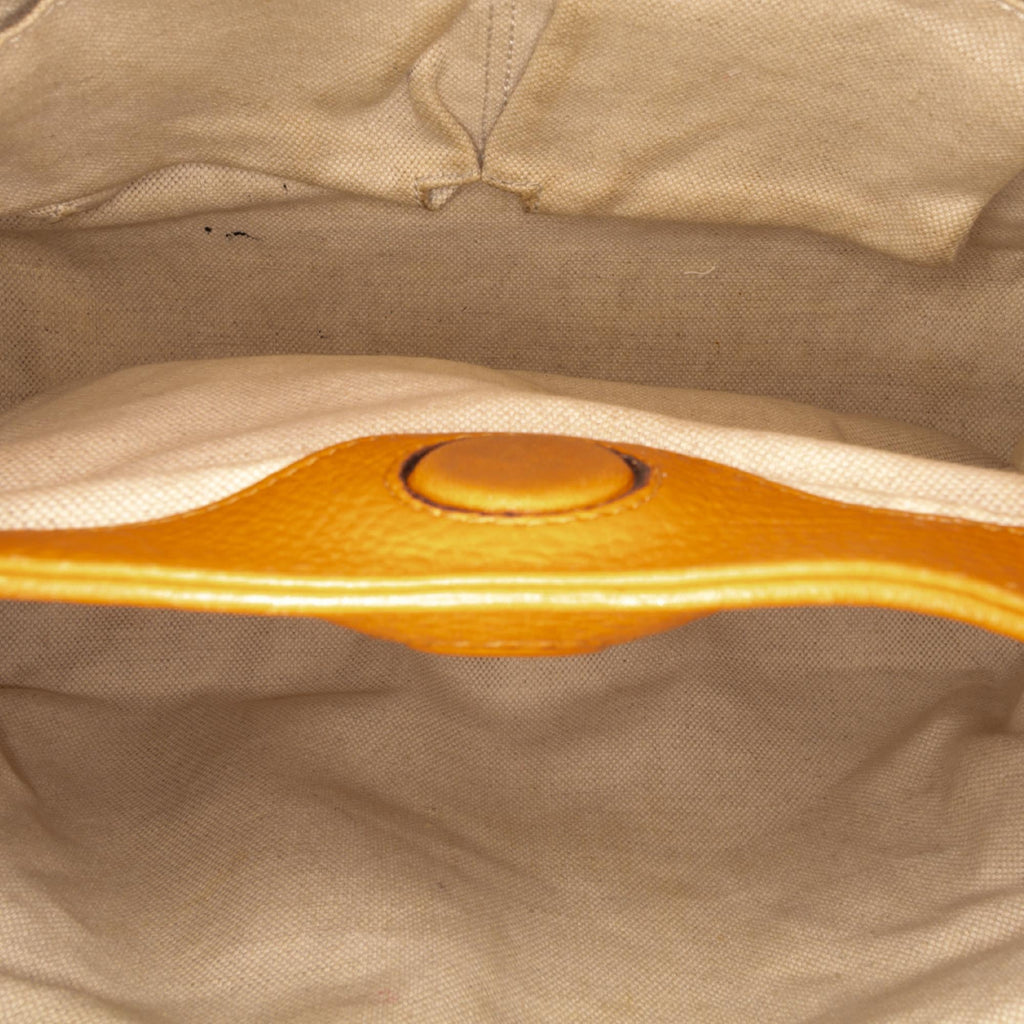 Gucci Small Calfskin Bamboo Shopper Satchel