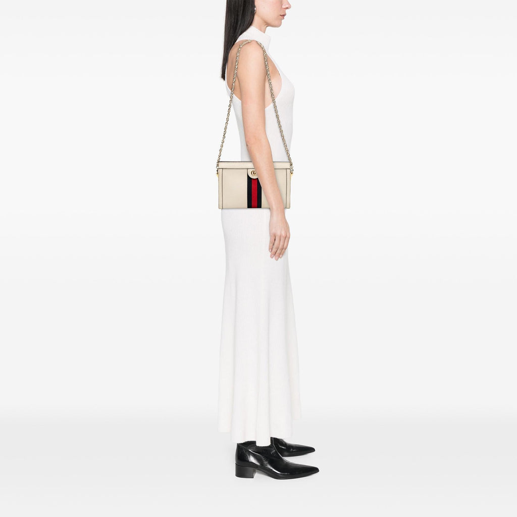 Gucci Small Calfskin Ophidia Chain Crossbody