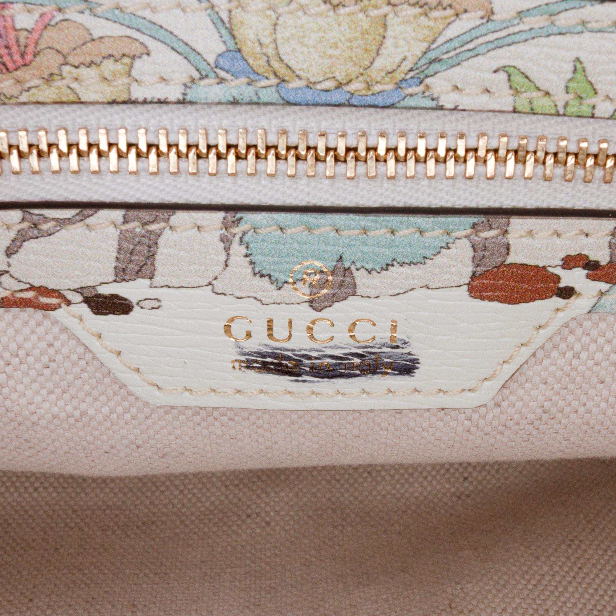 Gucci Small Calfskin Tiger Jackie 1961 Crossbody