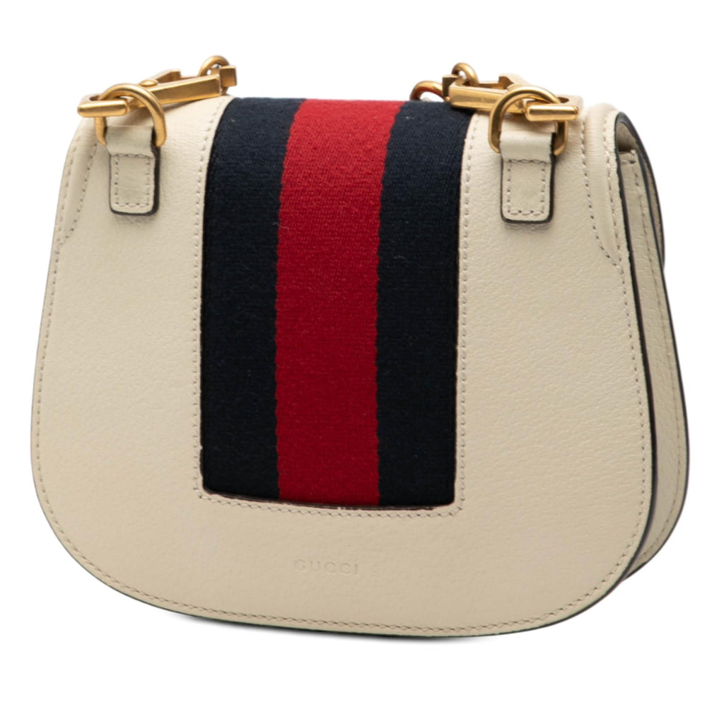 Gucci Small Calfskin Web Linea Butterfly Totem Crossbody