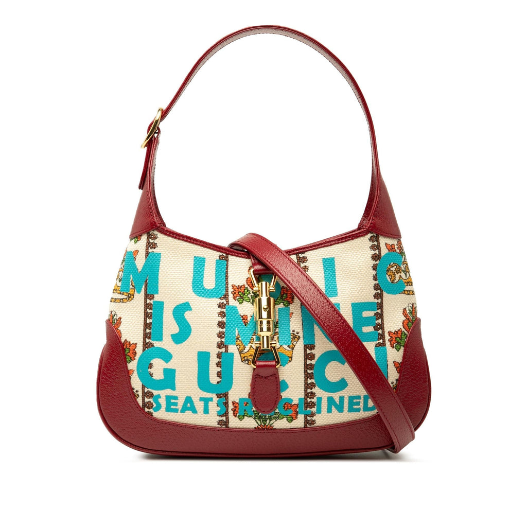Gucci Small Canvas 100 CLBtLBnial Music Jackie 1961 Crossbody
