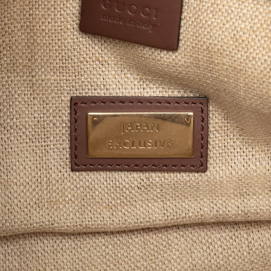 Gucci Small Canvas Logo Craft Tote