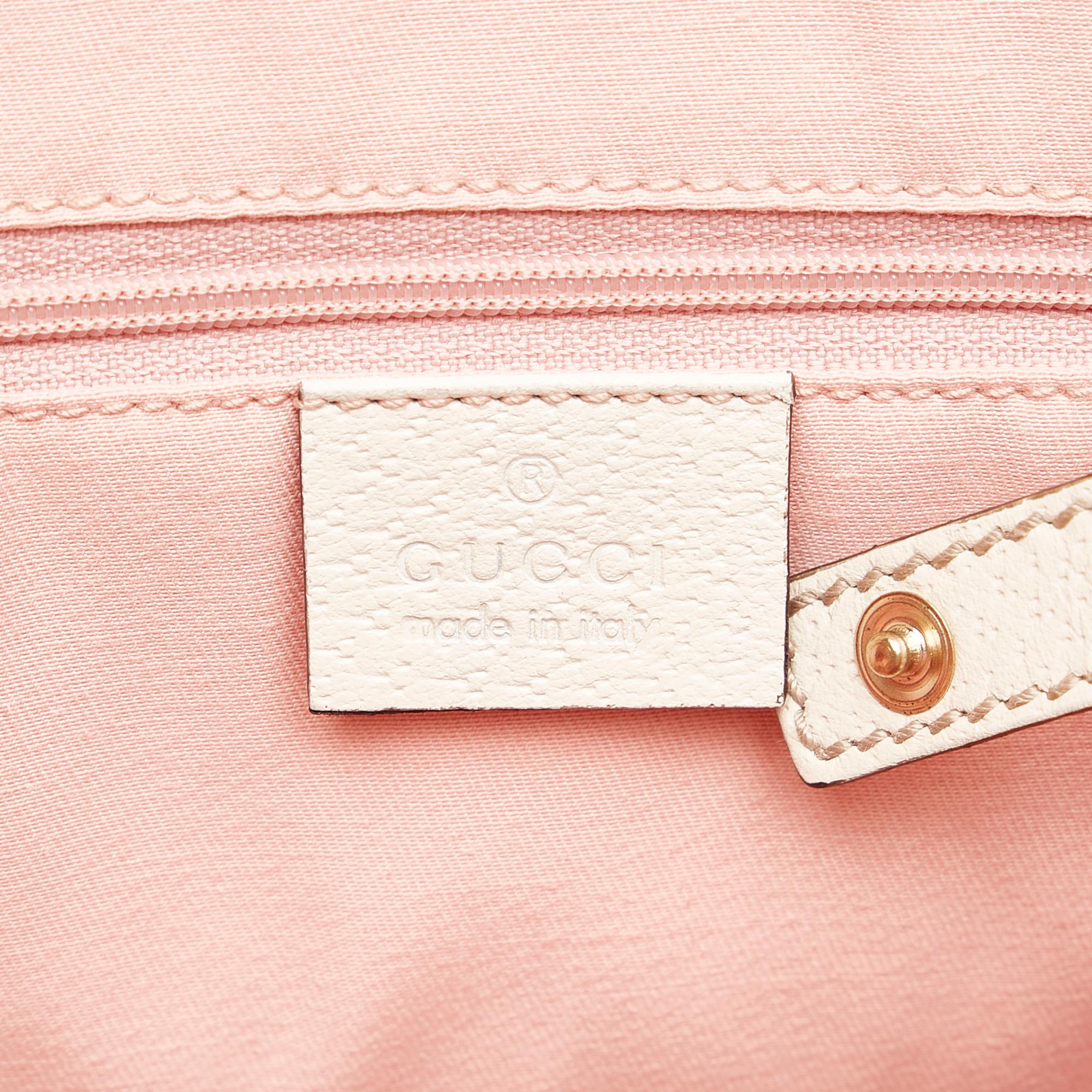 Gucci Small D-Ring Leather Tote Bag (SHG-30800)