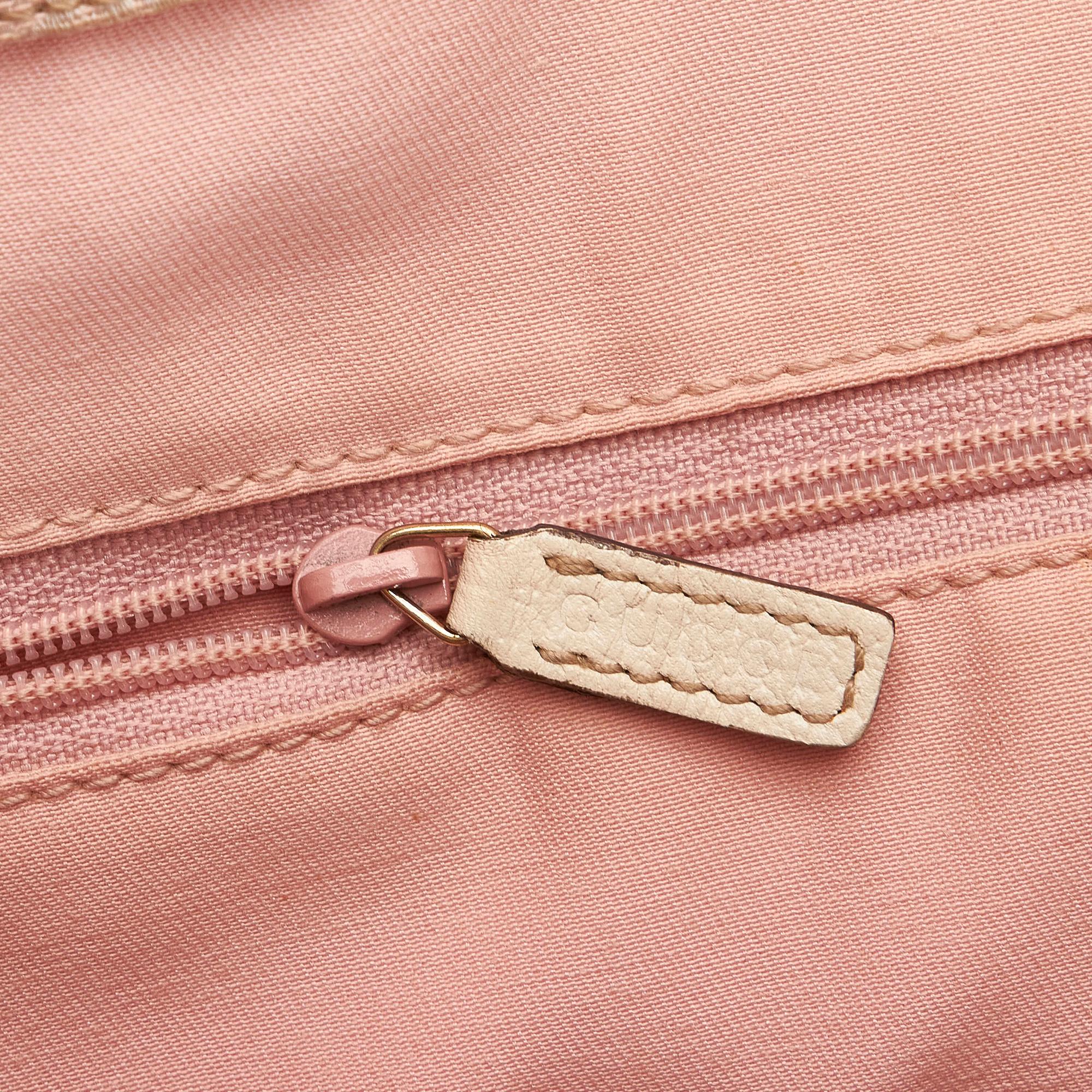 Gucci Small D-Ring Leather Tote Bag (SHG-32490)