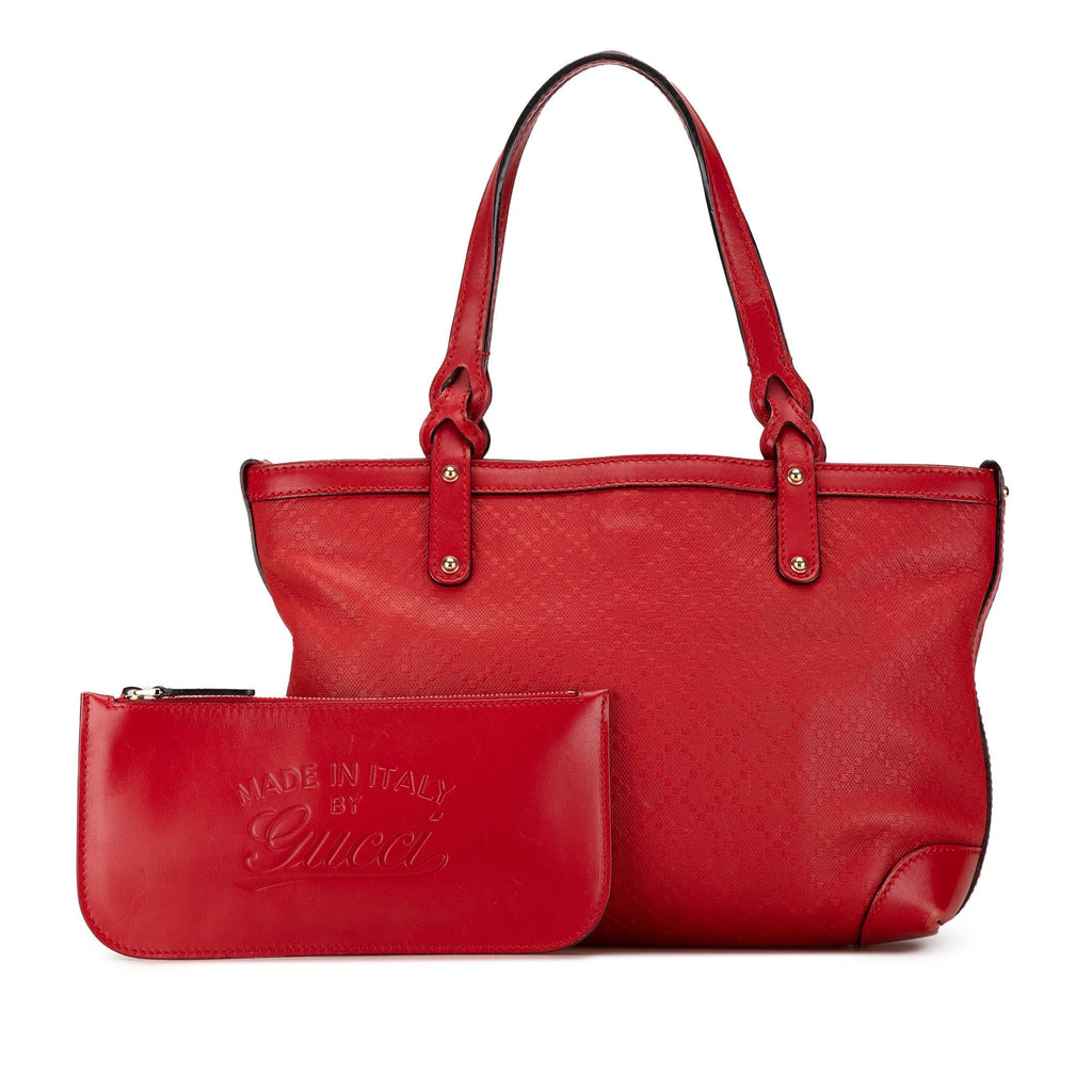 Gucci Small Diamante Craft Tote (SHG-BAFs8b)