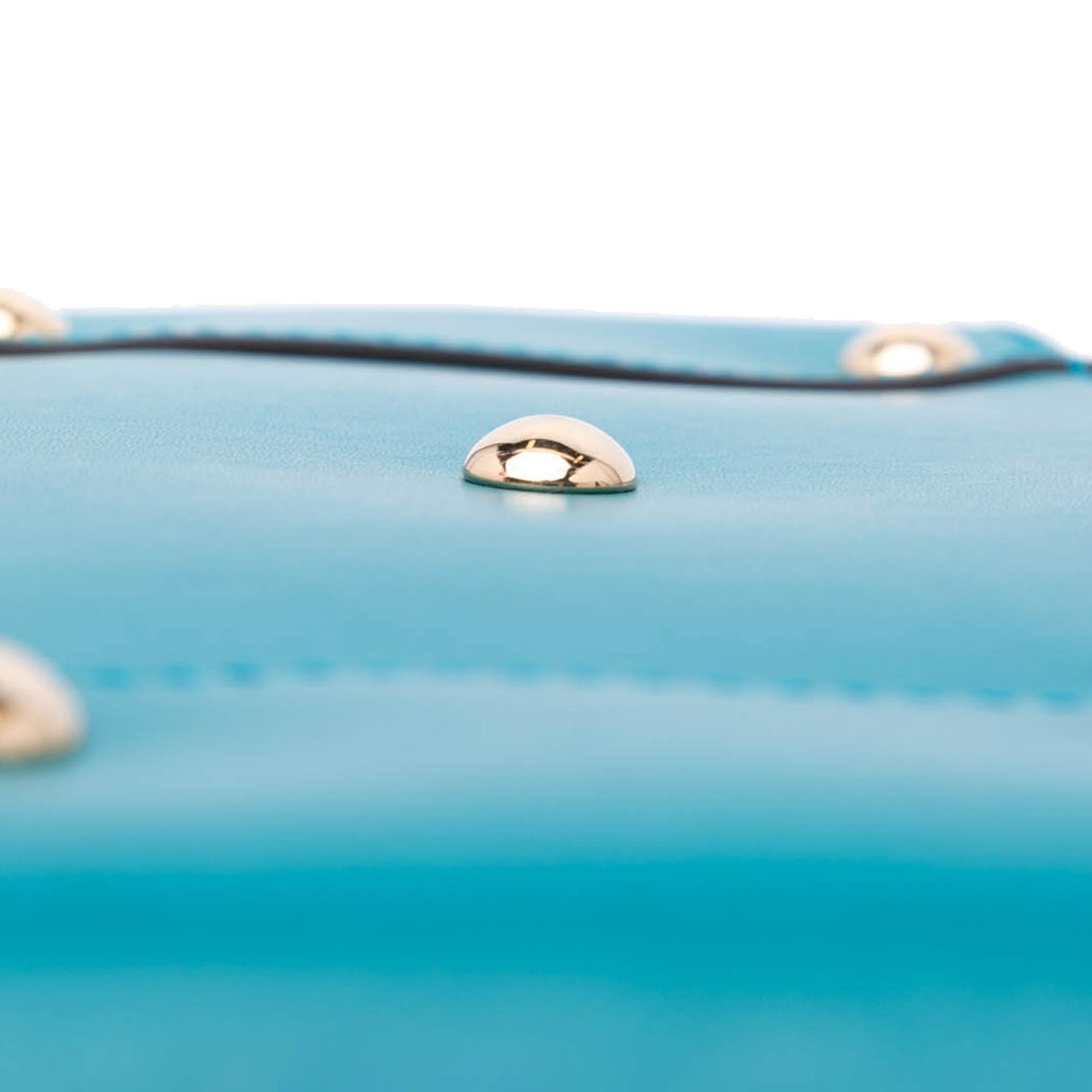 Gucci Small Diamante Leather Bright Satchel