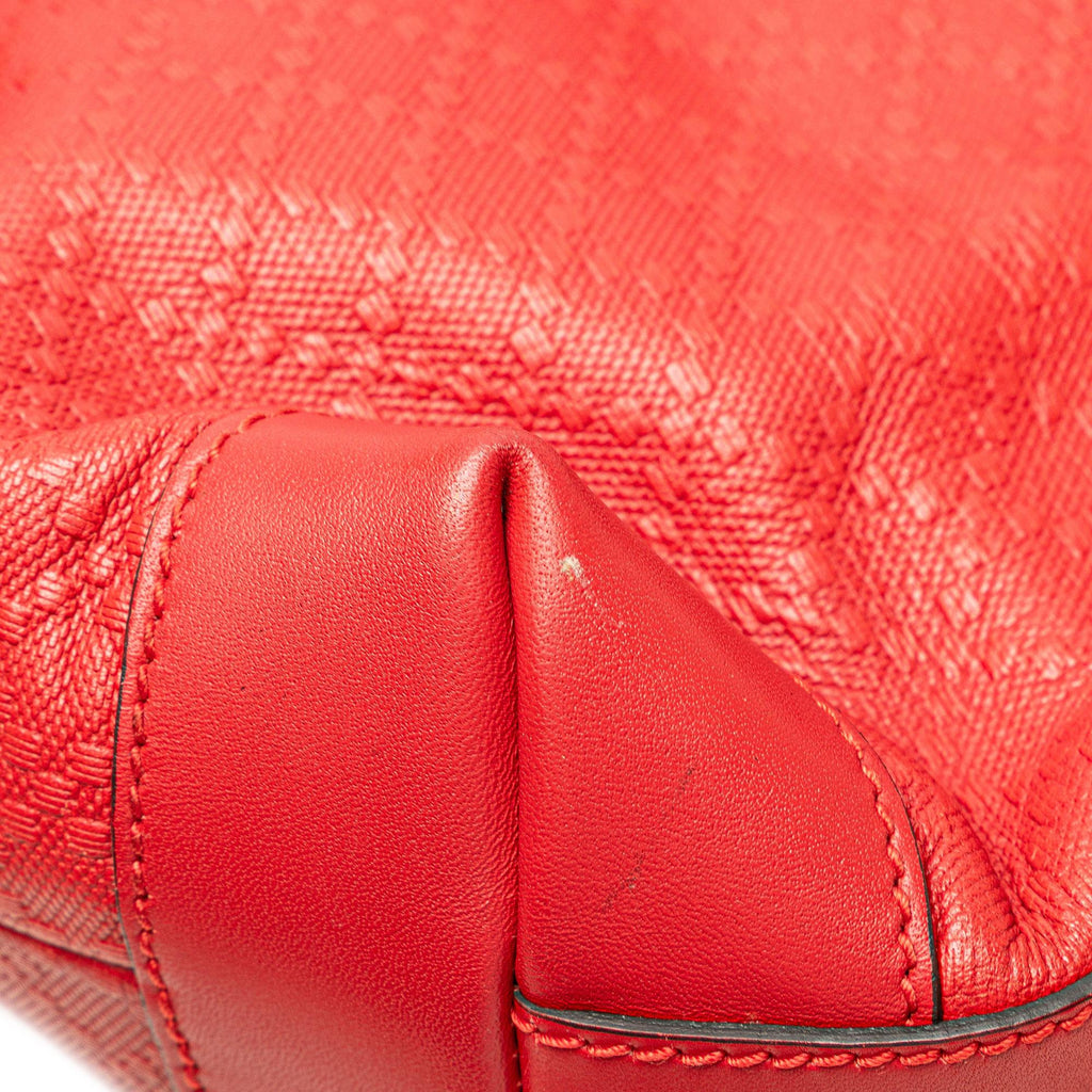 Gucci Small Diamante Leather Craft Tote
