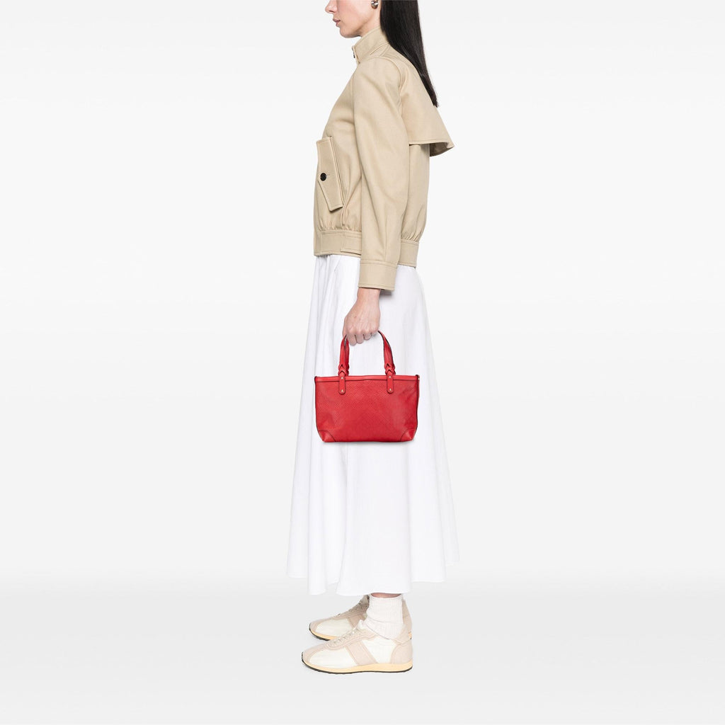 Gucci Small Diamante Leather Craft Tote