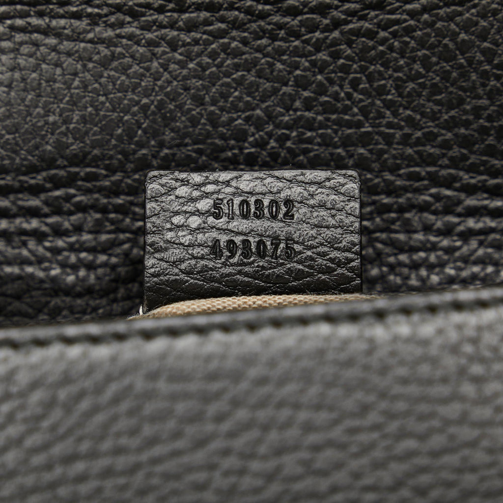 Gucci Small Dollar Calf Interlocking G Satchel (SHG-Wq7x11)