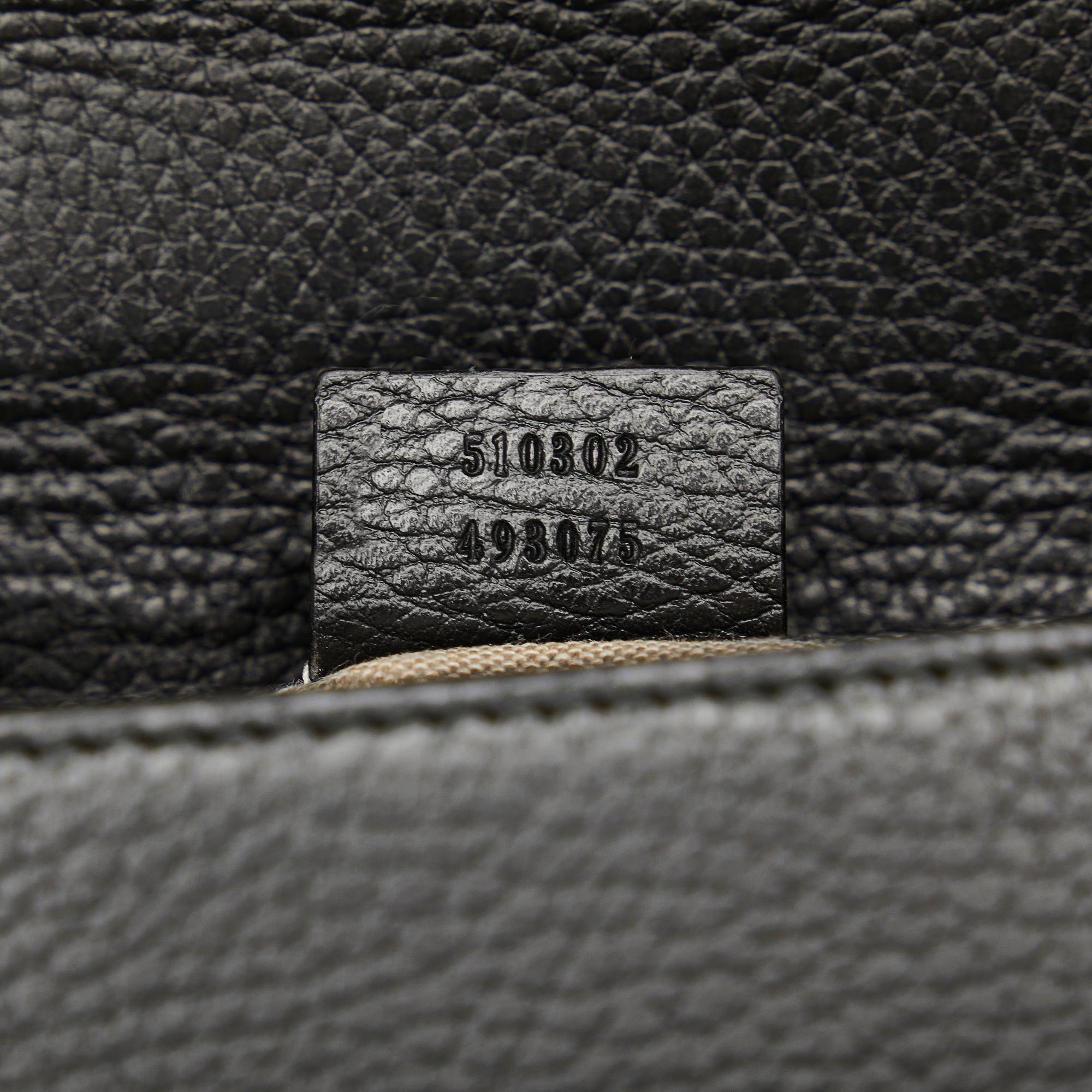 Gucci Small Dollar Calf Interlocking G Satchel (SHG-Wq7x11)