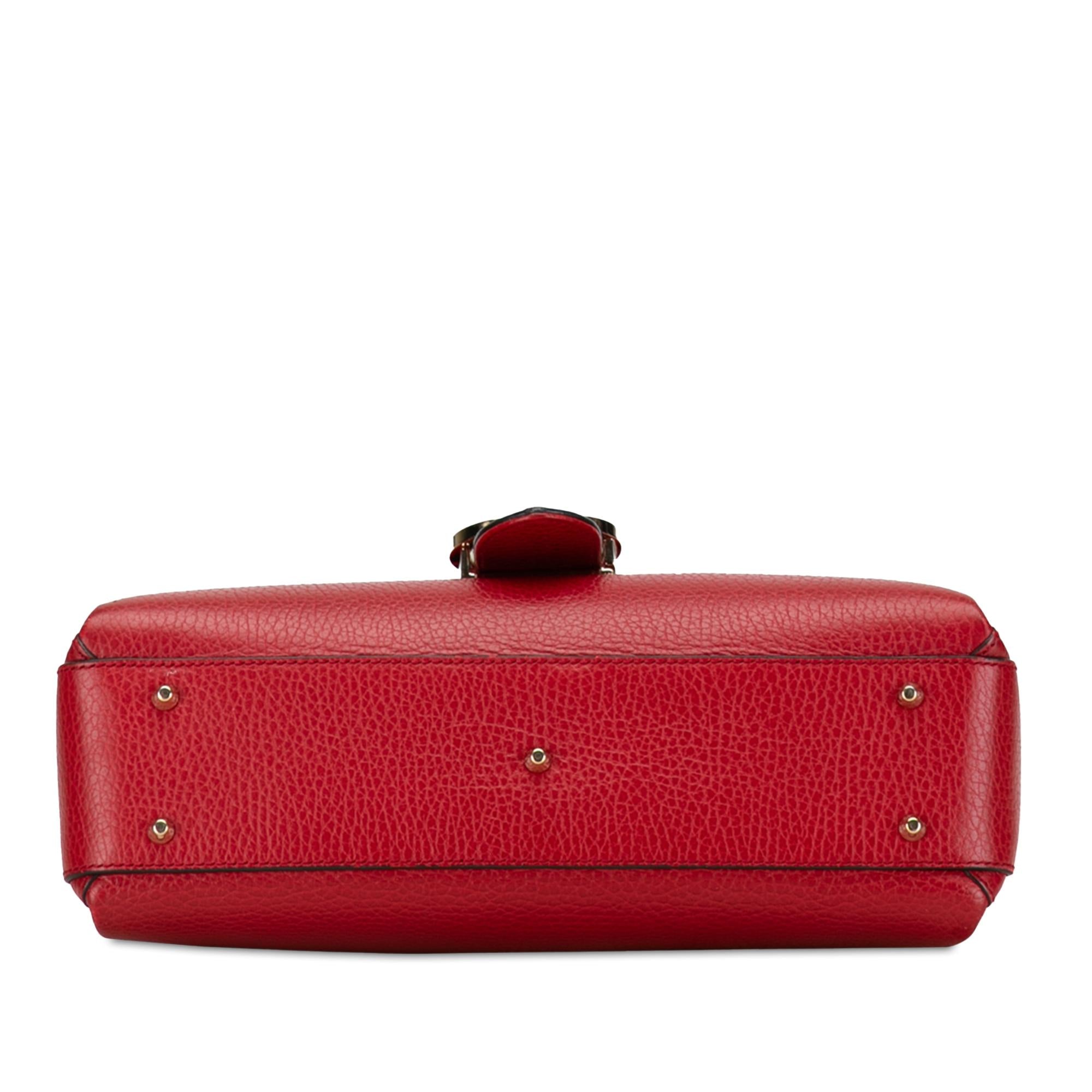 Gucci Small Dollar Calf Interlocking G Satchel (SHG-TeRbj3)