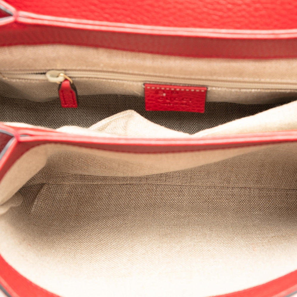 Gucci Small Dollar Calf Interlocking G Satchel (SHG-TeRbj3)
