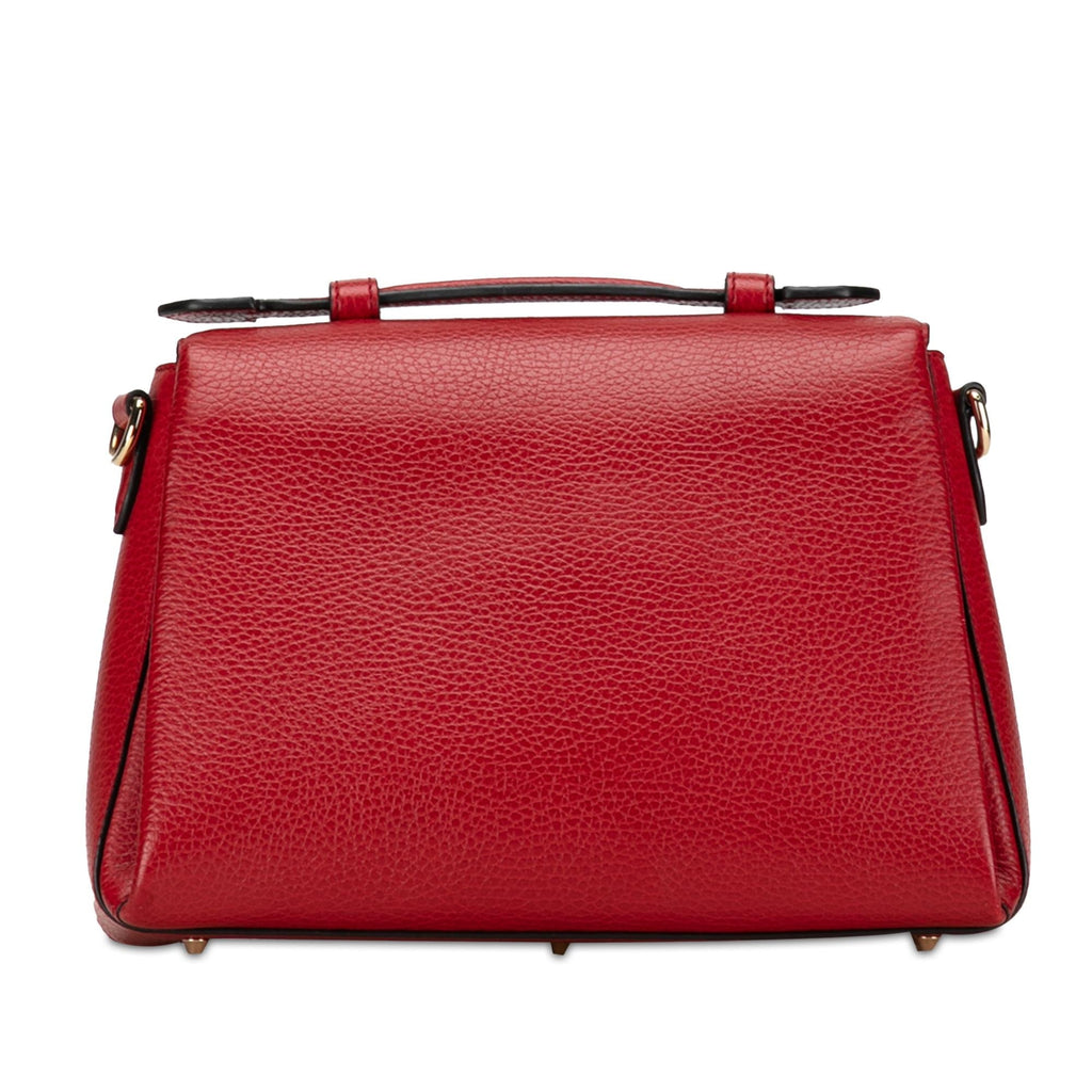 Gucci Small Dollar Calf Interlocking G Satchel (SHG-26SCOC)
