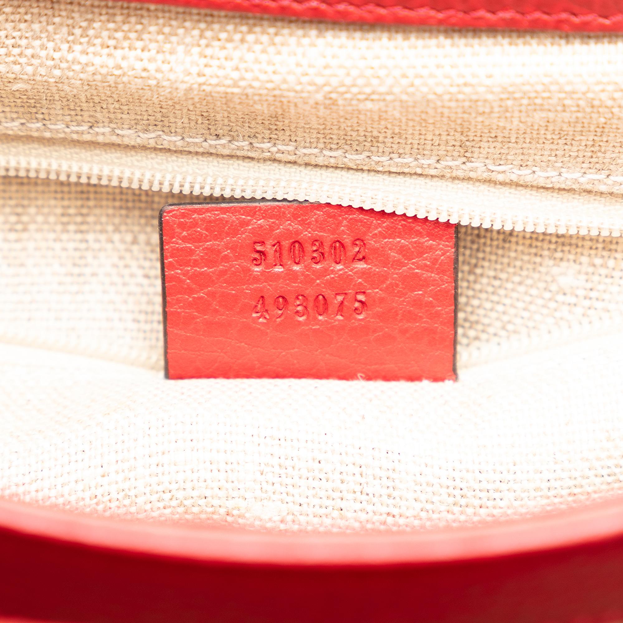 Gucci Small Dollar Calf Interlocking G Satchel (SHG-26SCOC)