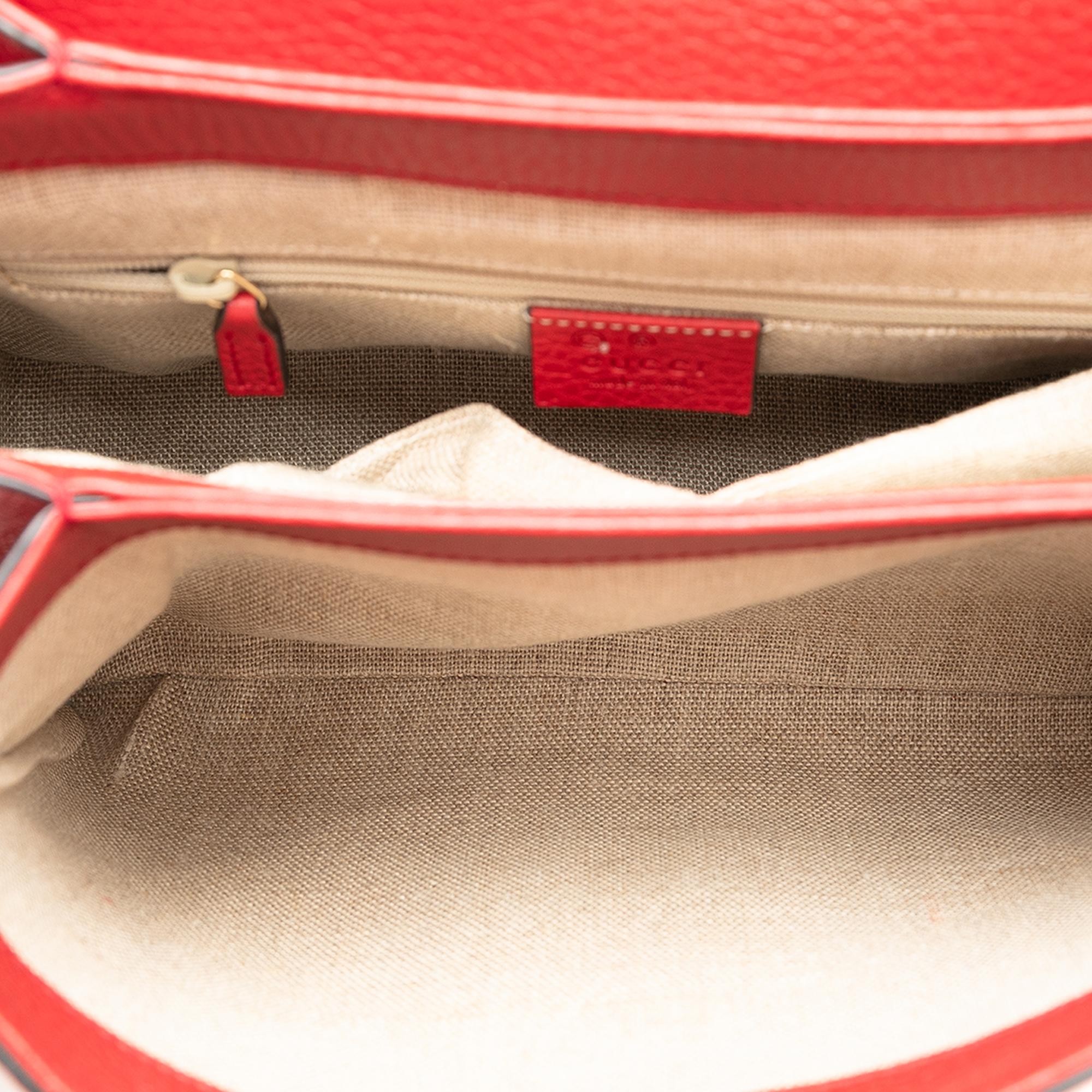 Gucci Small Dollar Calf Interlocking G Satchel (SHG-26SCOC)
