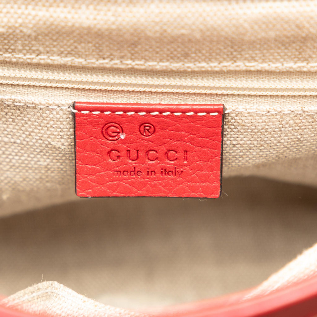 Gucci Small Dollar Calf Interlocking G Satchel (SHG-26SCOC)