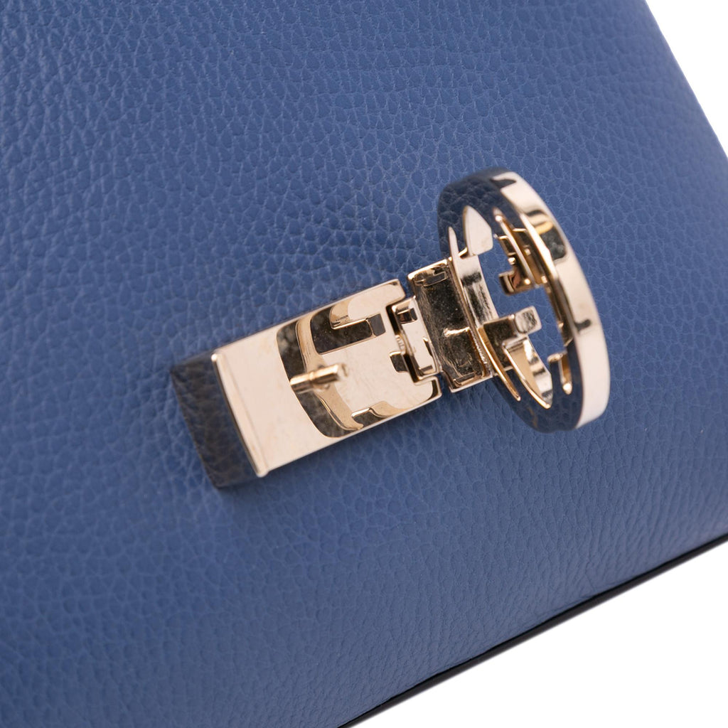 Gucci Small Dollar Calf Interlocking G Satchel