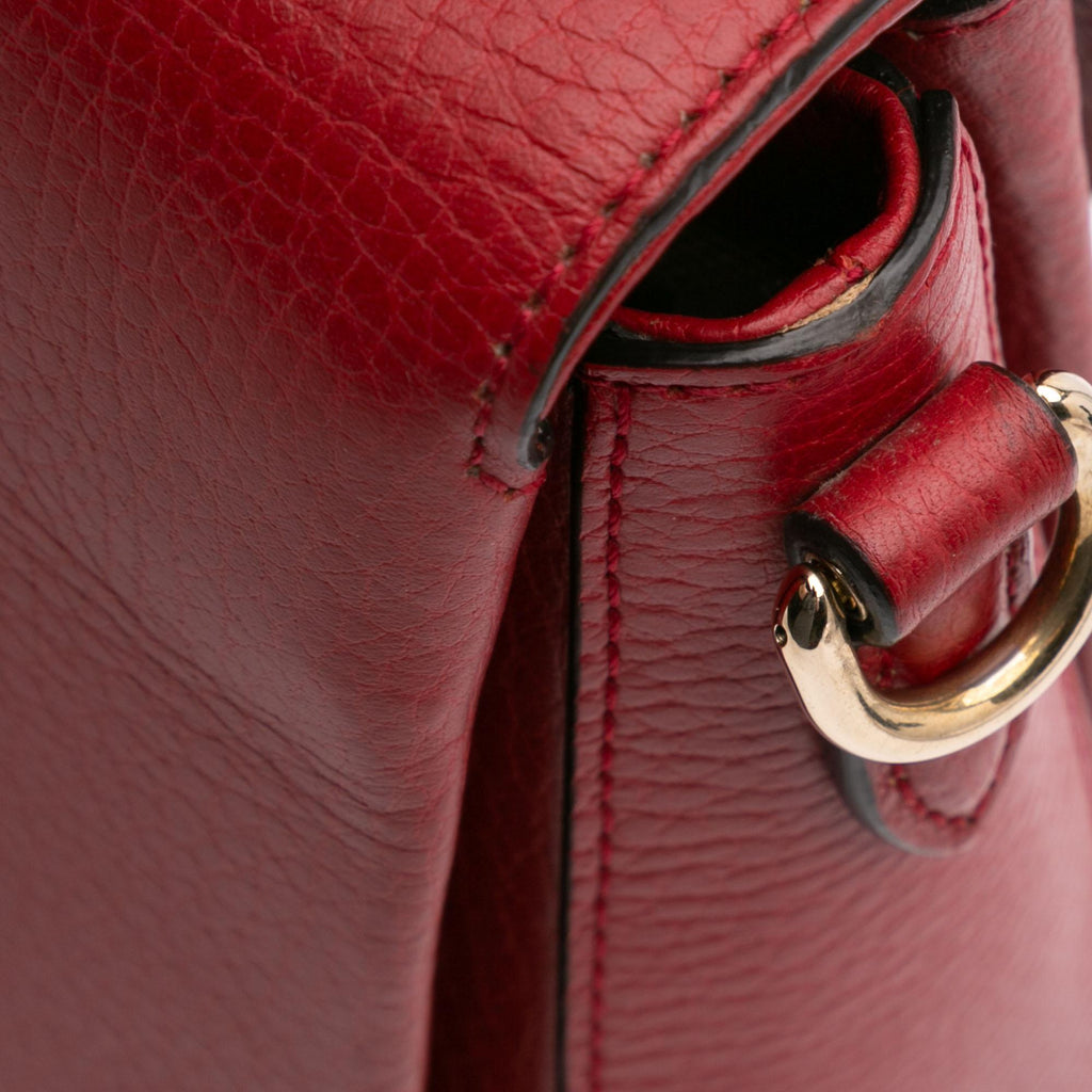 Gucci Small Dollar Calf Interlocking G Satchel