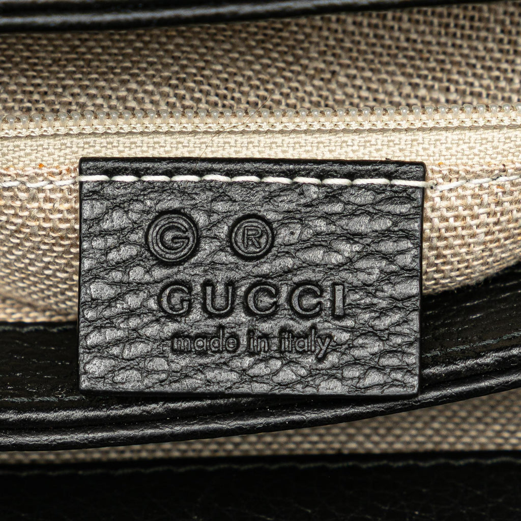Gucci Small Dollar Calf Interlocking G Satchel