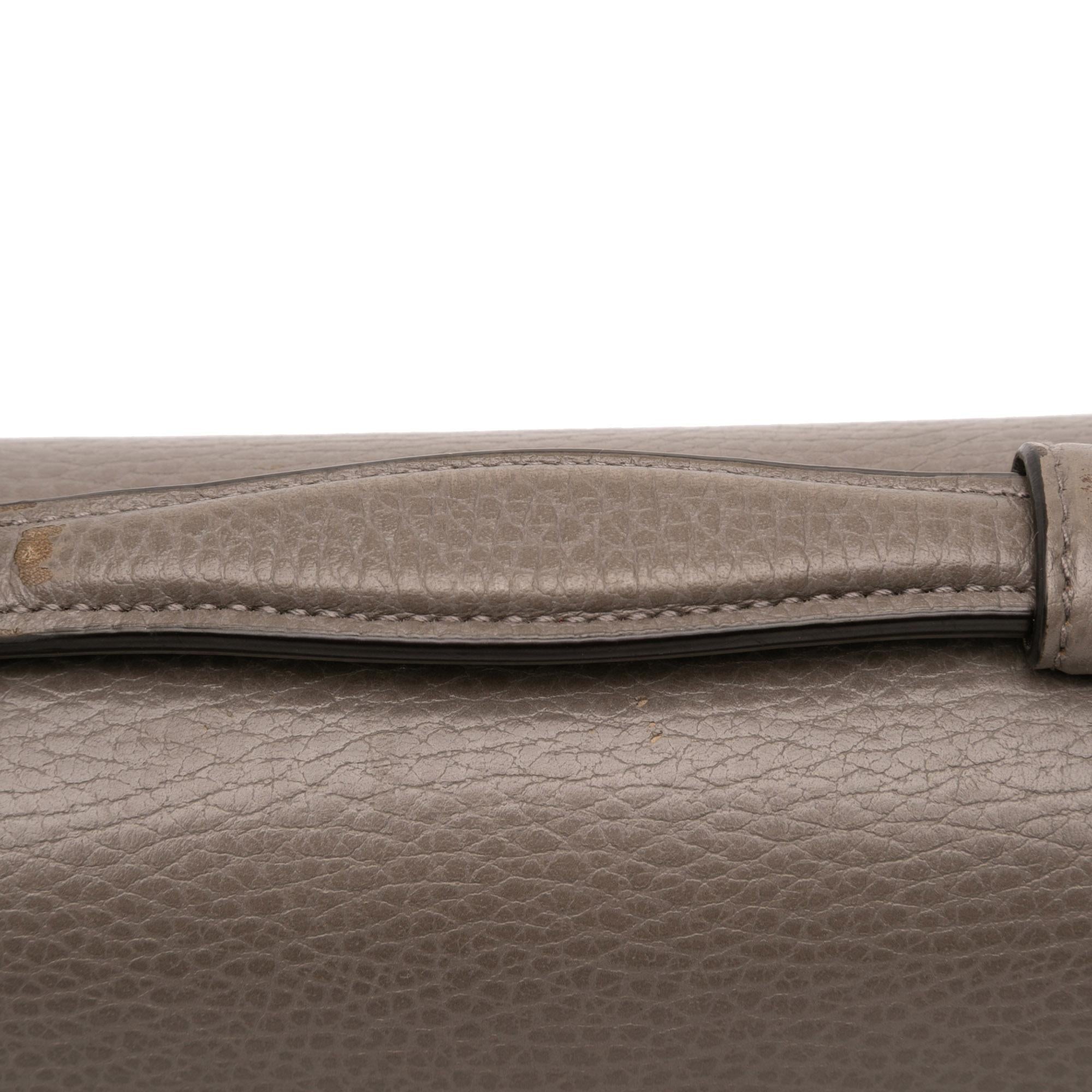 Gucci Small Dollar Calf Interlocking G Satchel