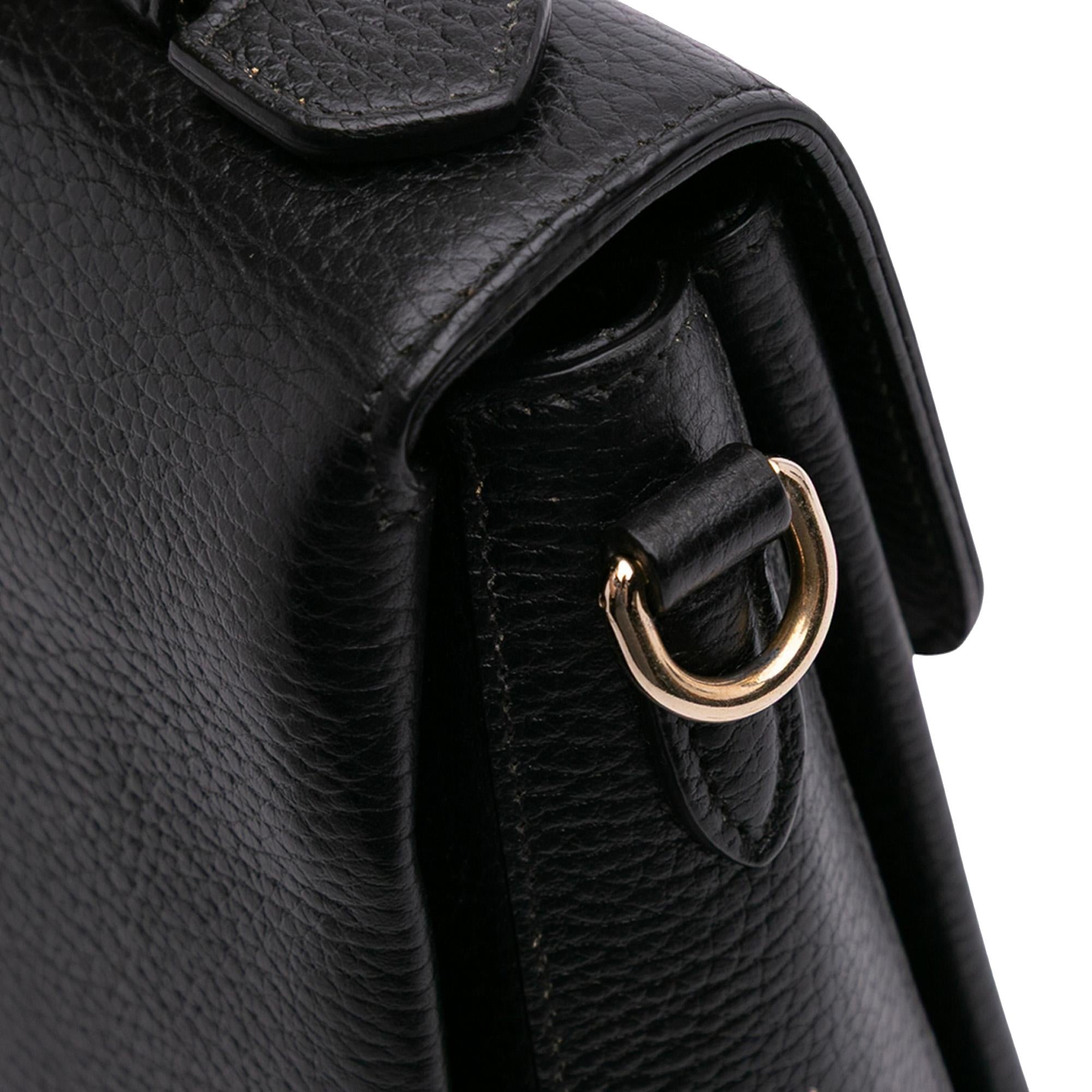 Gucci Small Dollar Calf Interlocking G Satchel