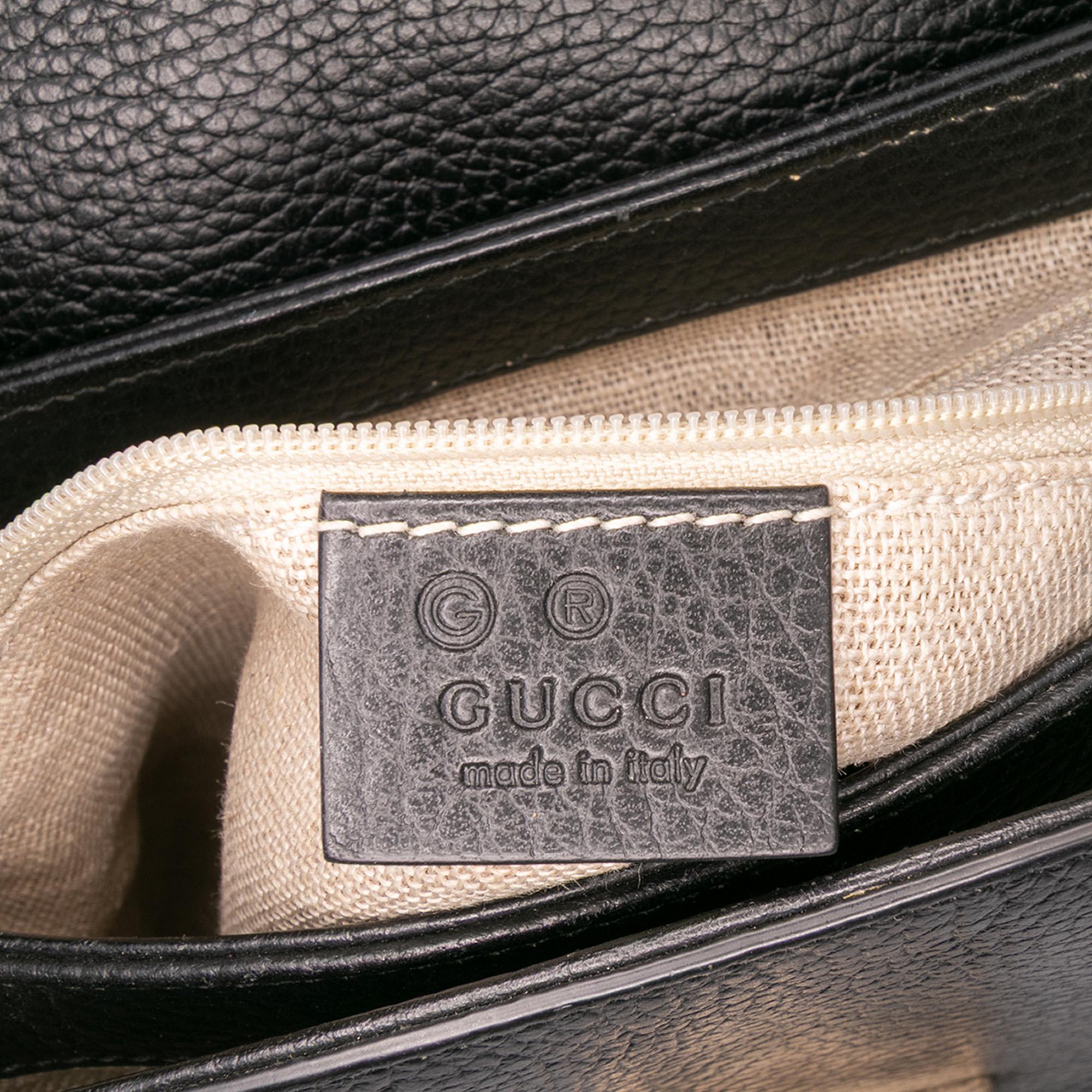 Gucci Small Dollar Calf Interlocking G Satchel