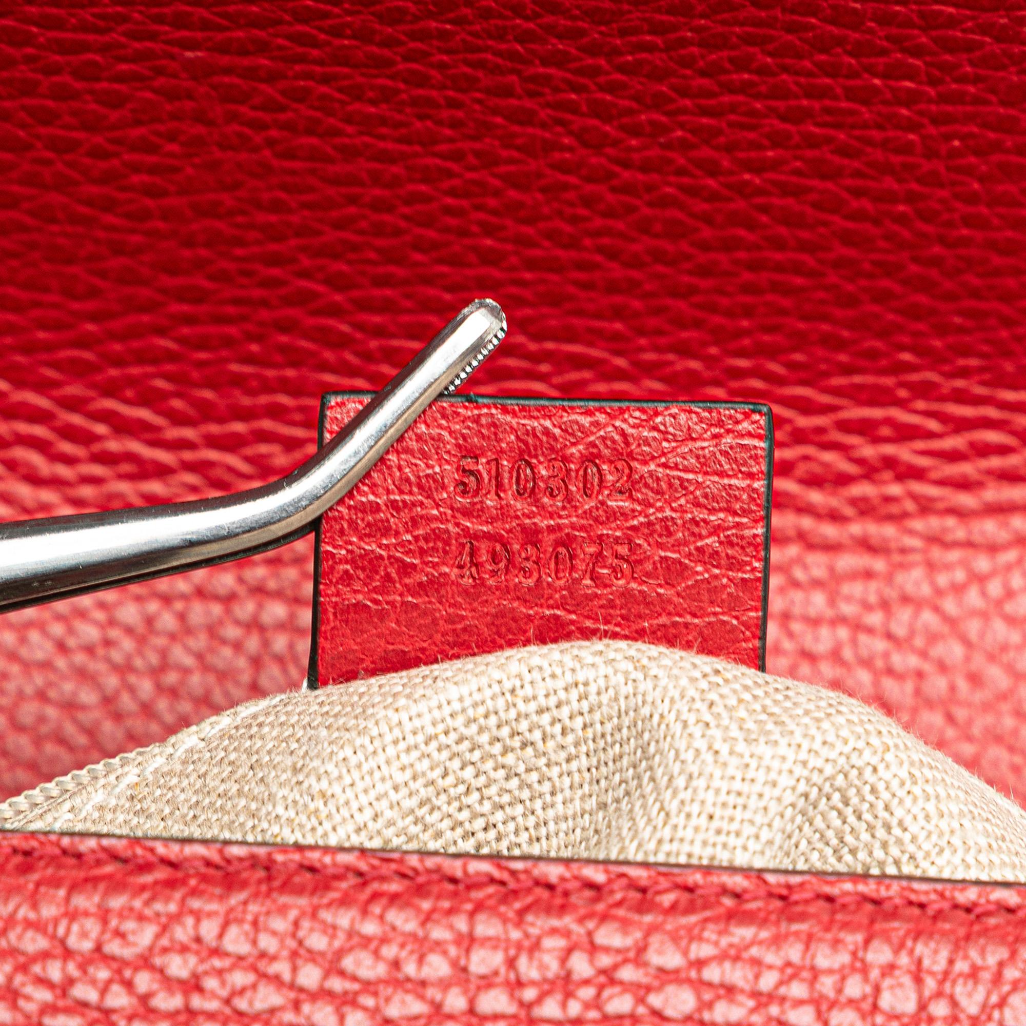 Gucci Small Dollar Calf Interlocking G Satchel