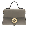 Gucci Small Dollar Calf Interlocking G Top Handle (SHG-XhsO8p)