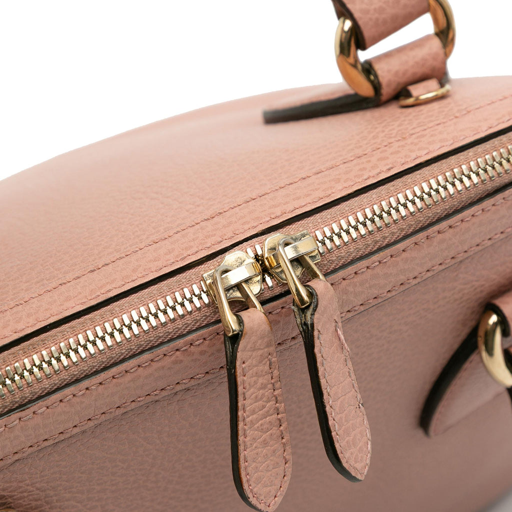 Gucci Small Dollar Calfskin GG Charm Dome Satchel