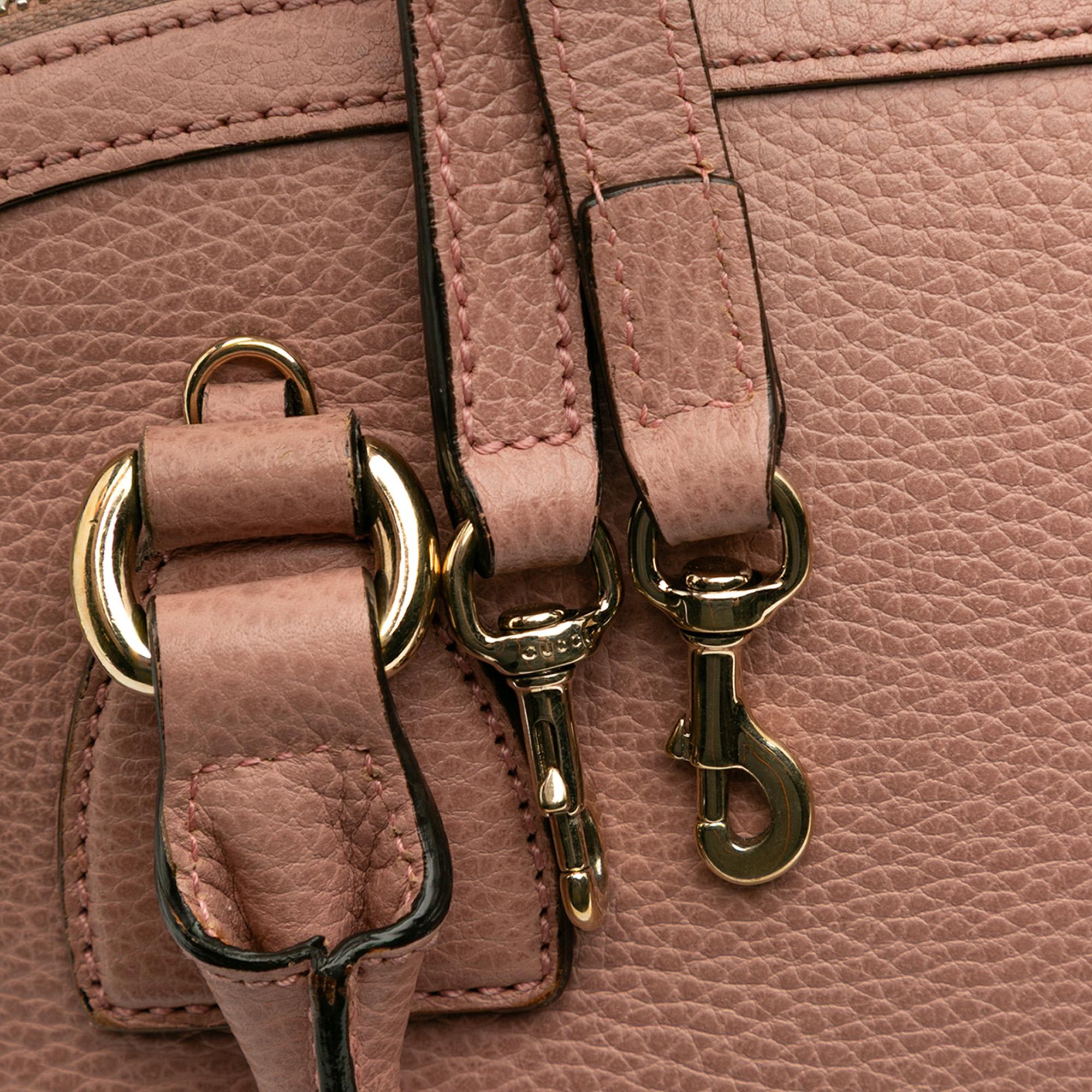 Gucci Small Dollar Calfskin GG Charm Dome Satchel