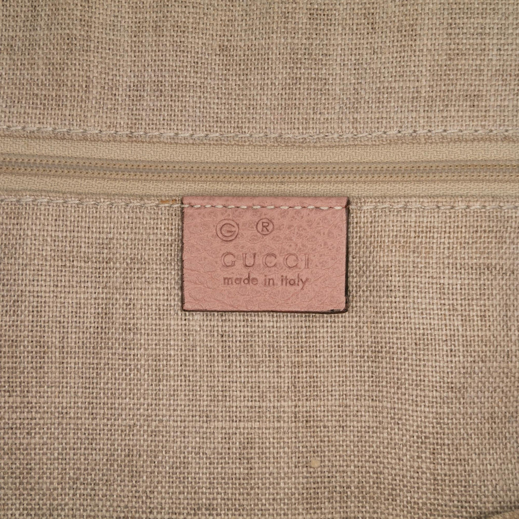 Gucci Small Dollar Calfskin GG Charm Dome Satchel