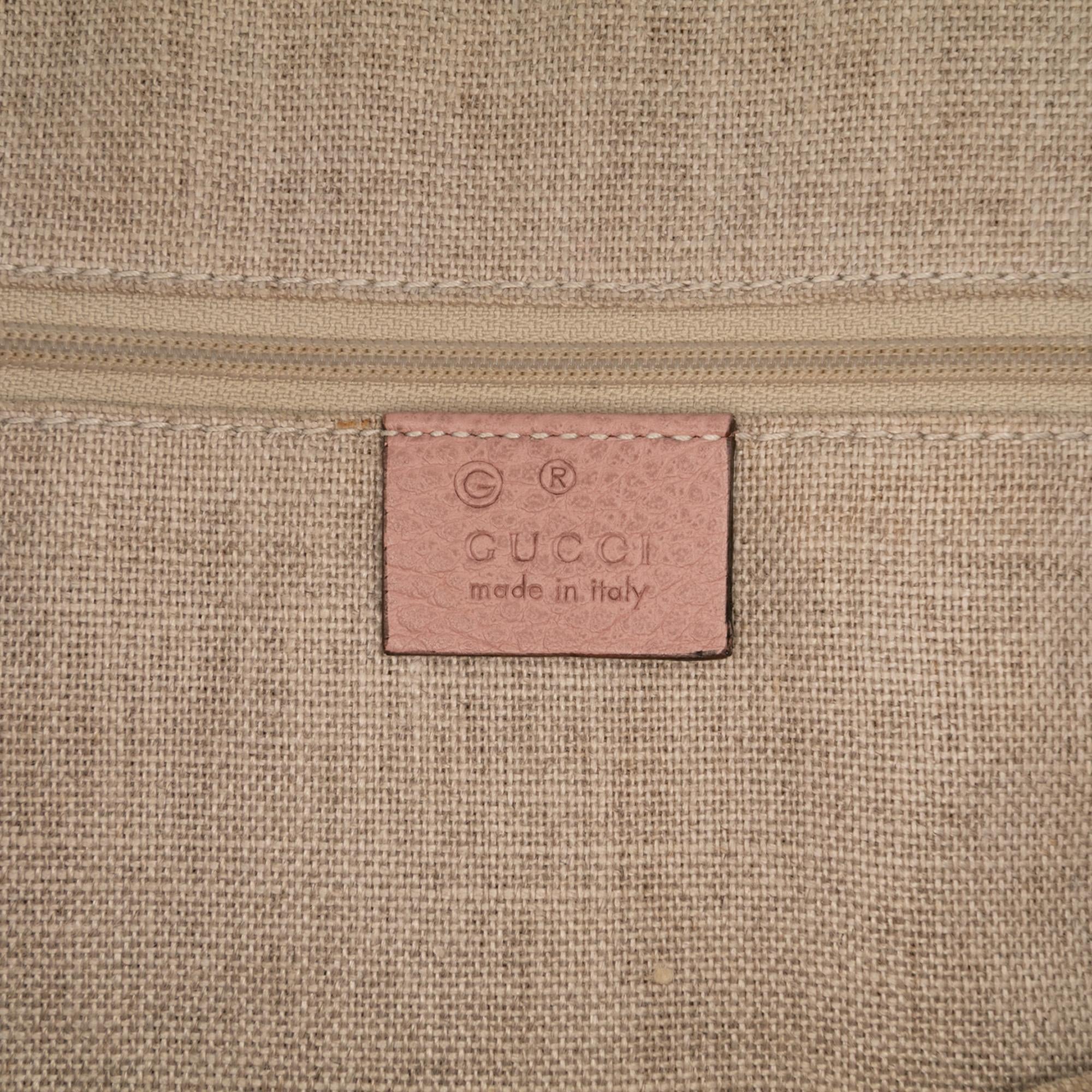 Gucci Small Dollar Calfskin GG Charm Dome Satchel