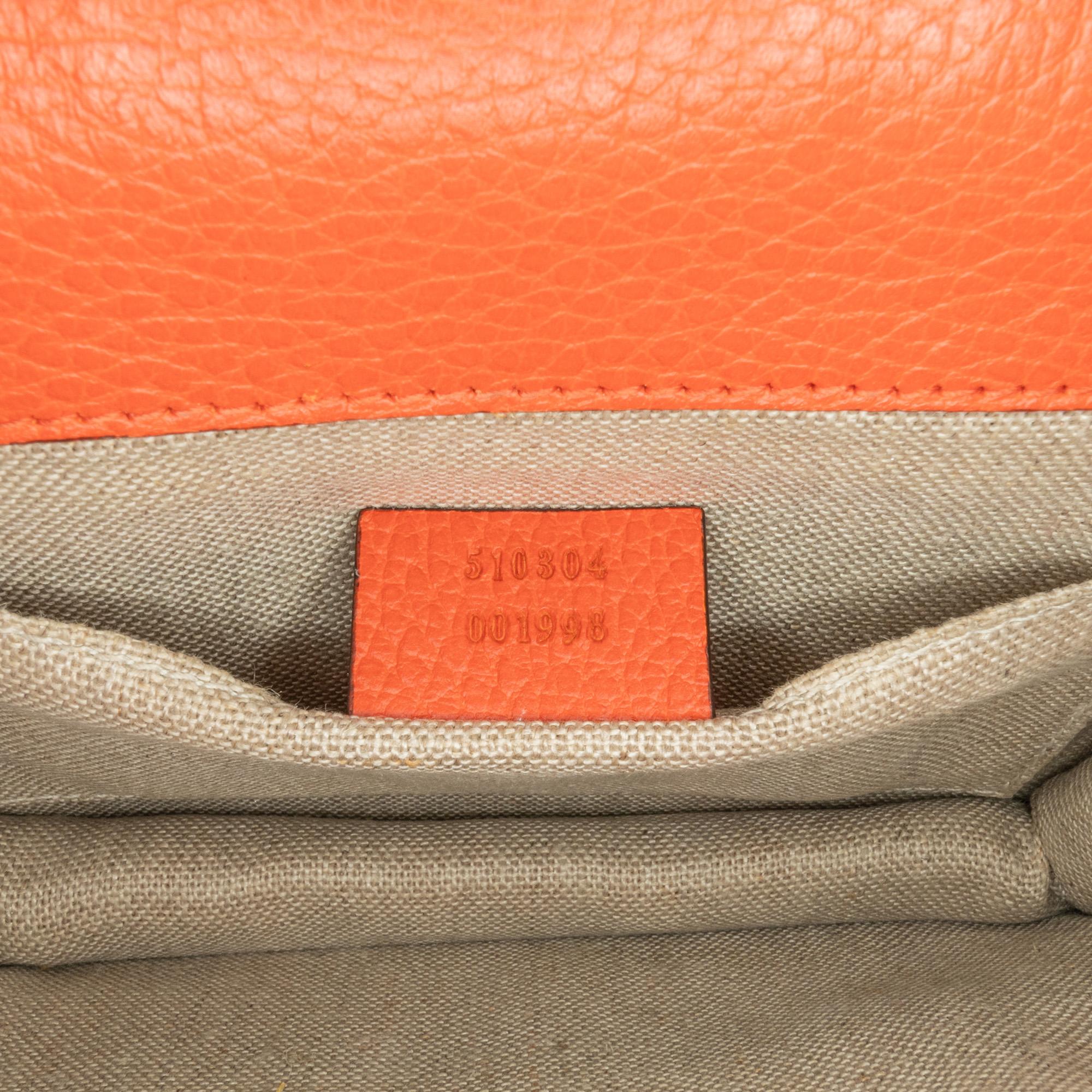 Gucci Small Dollar Calfskin Interlocking G Crossbody